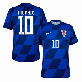 Croatia Away Jersey 24/25 Flexible Cuff Design