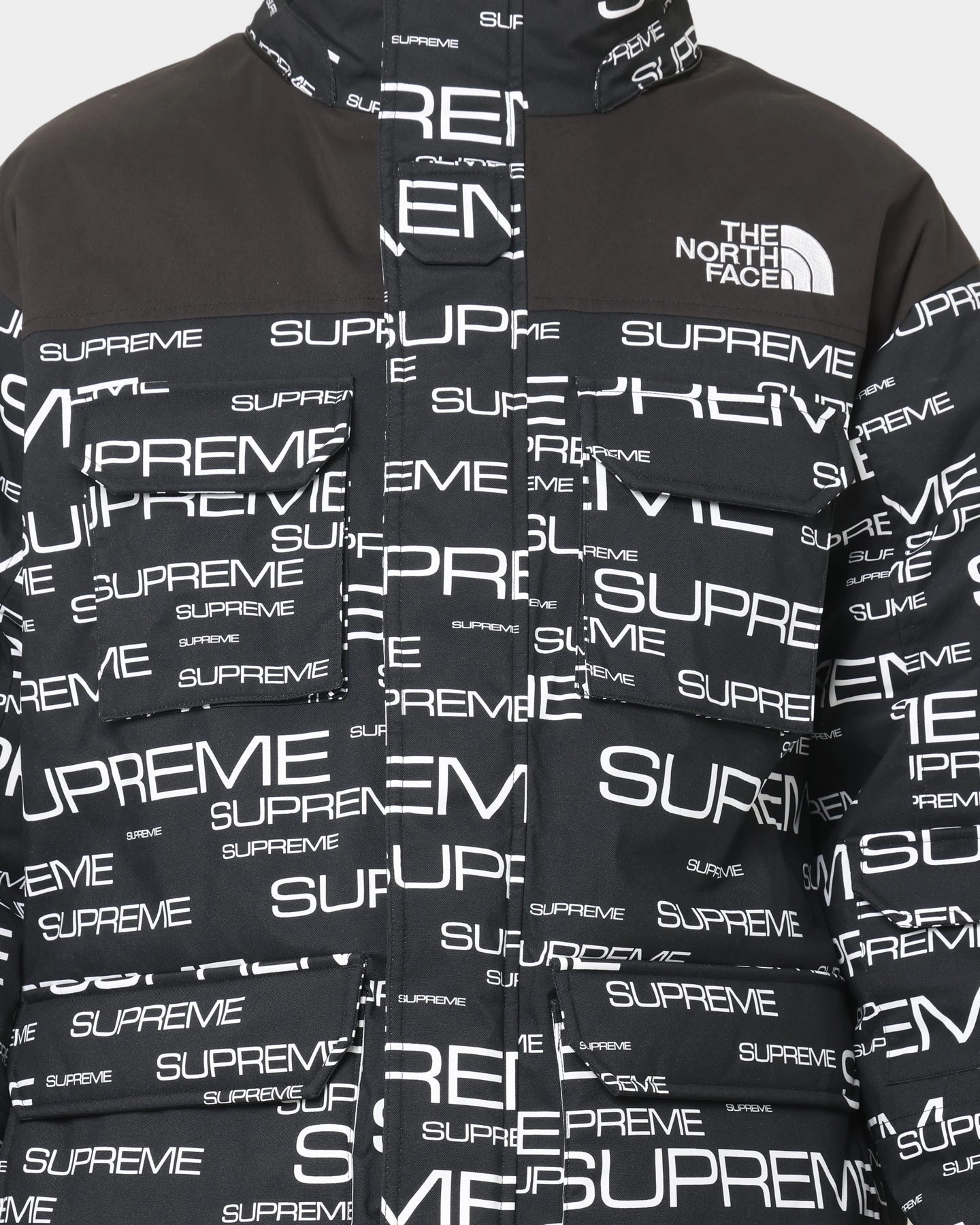 Project Supreme X The North Face Coldworks 700-Fill Down Parka Jacket Black