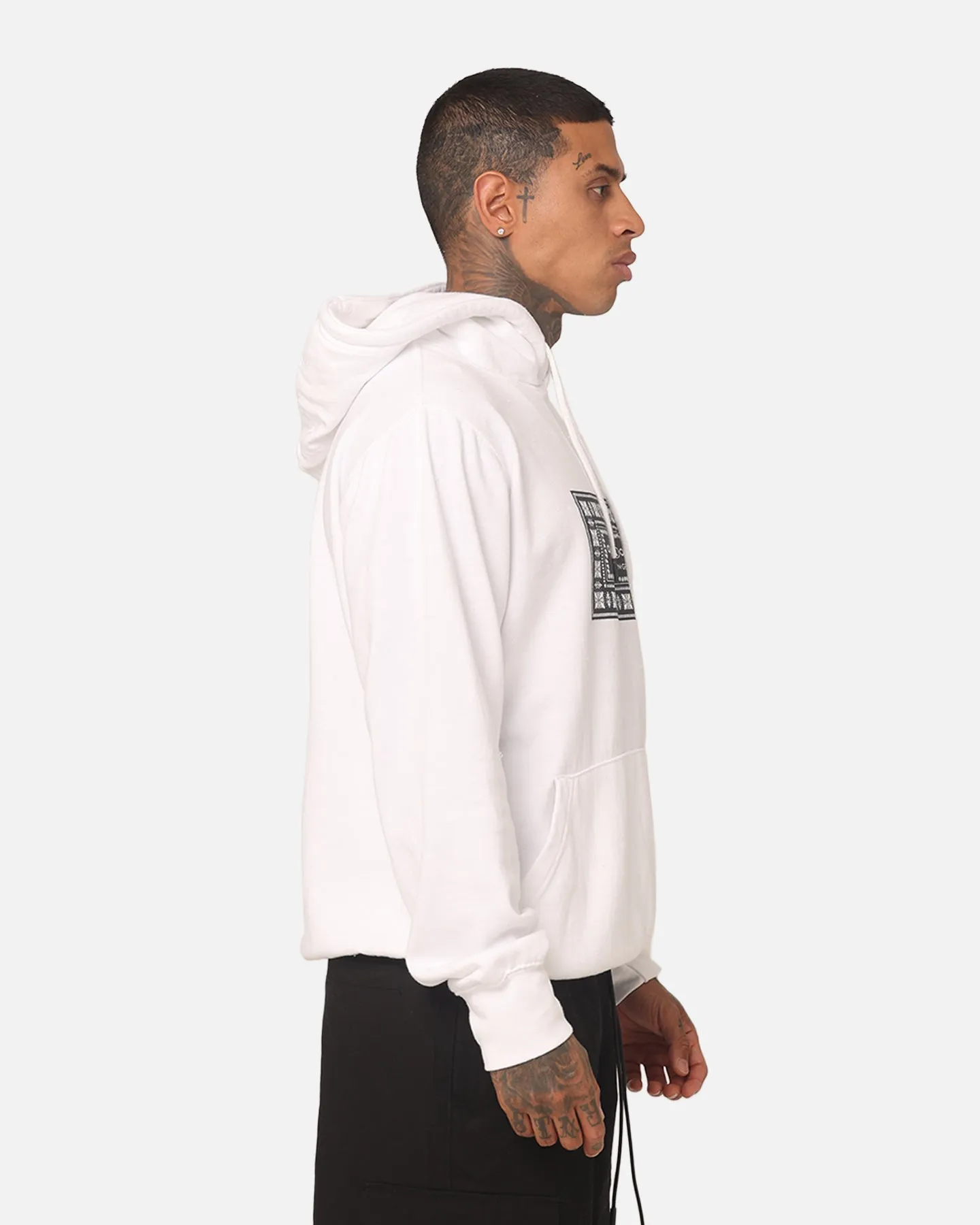 Crooks & Castles Box Relic Hoodie White Unveil Practical Wear