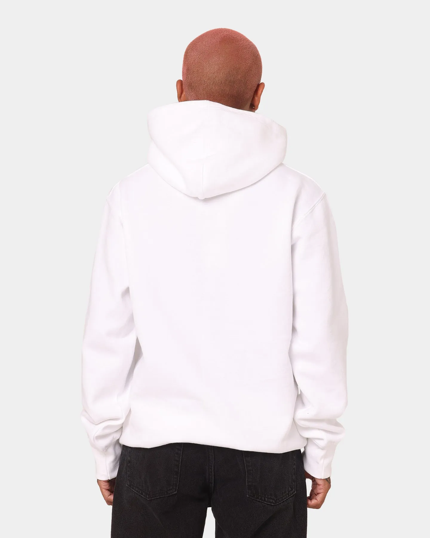 Crooks & Castles Fairfax Varsity Hoodie Hot Pink/White Perforated Underarm Vents