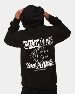 Crooks & Castles Ransom Hoodie Black rainy Hold
