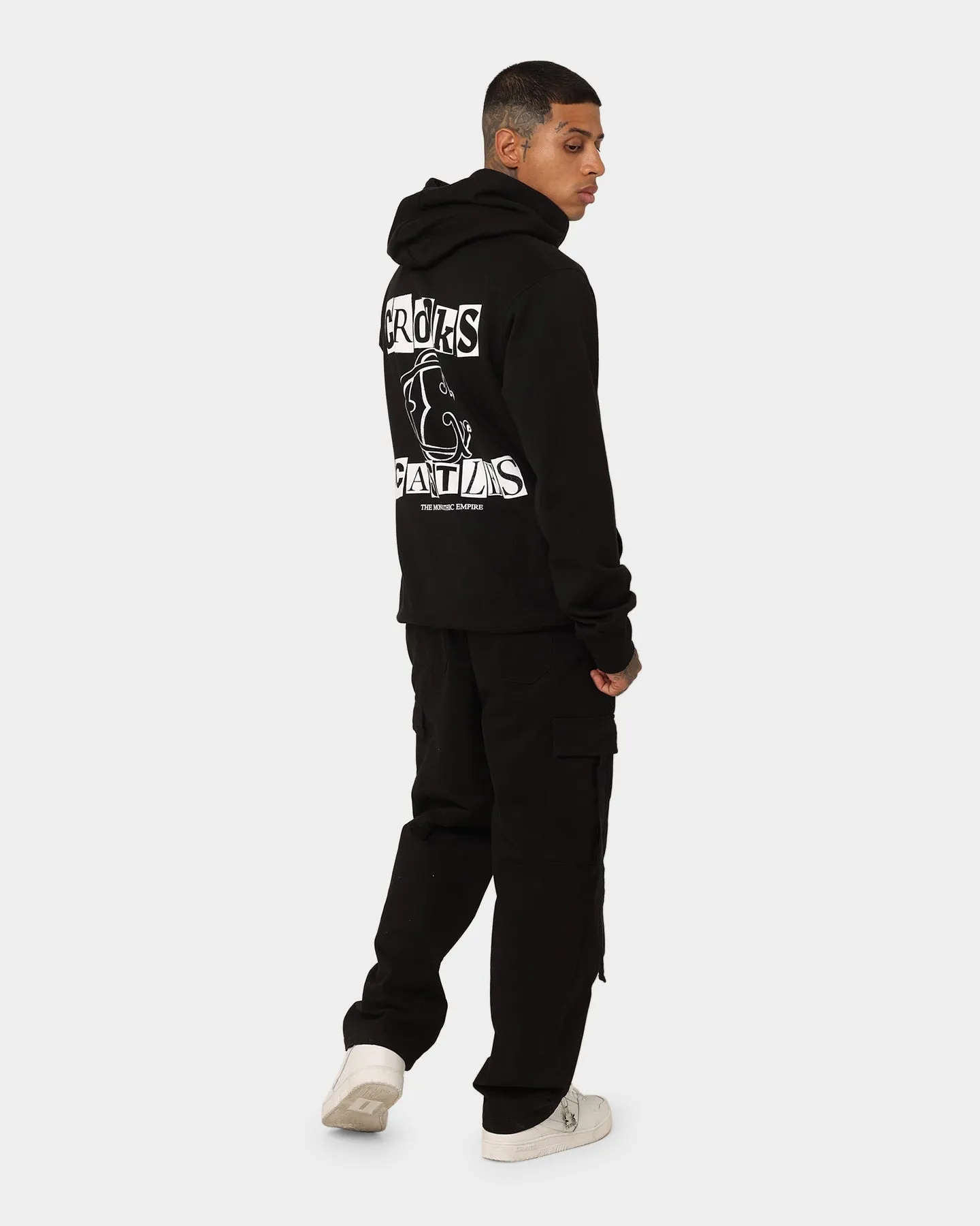 Heavy Duty Crooks & Castles Ransom Hoodie Black