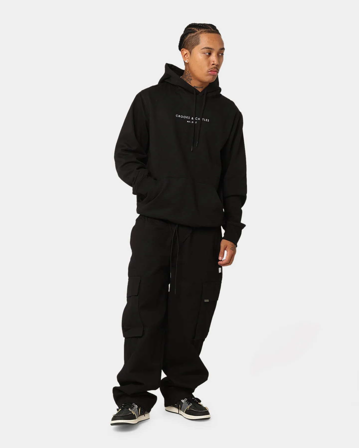 Event Outdoor Ease Crooks & Castles Sleekin' Hoodie Black