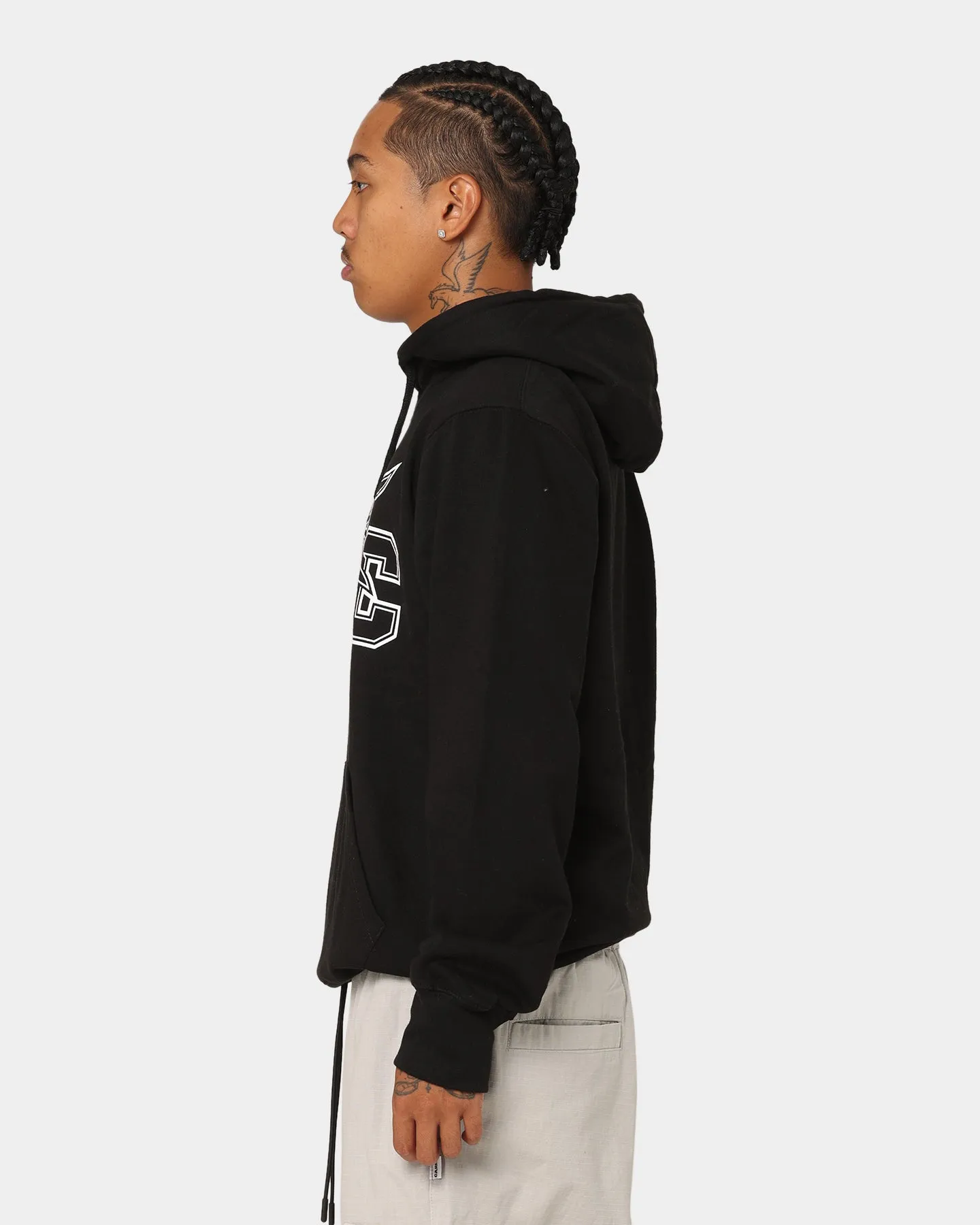 Crooks & Castles Varsity Of Old Hoodie Black Flexible Zipper System