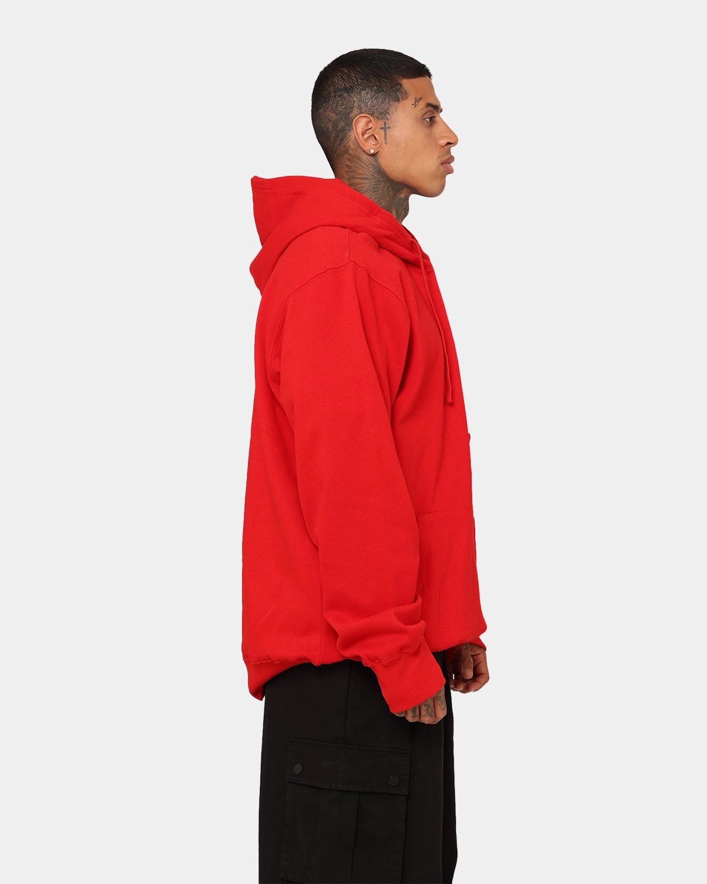 Flexible Motion Crooks & Castles Crooks Blank Hoodie Red