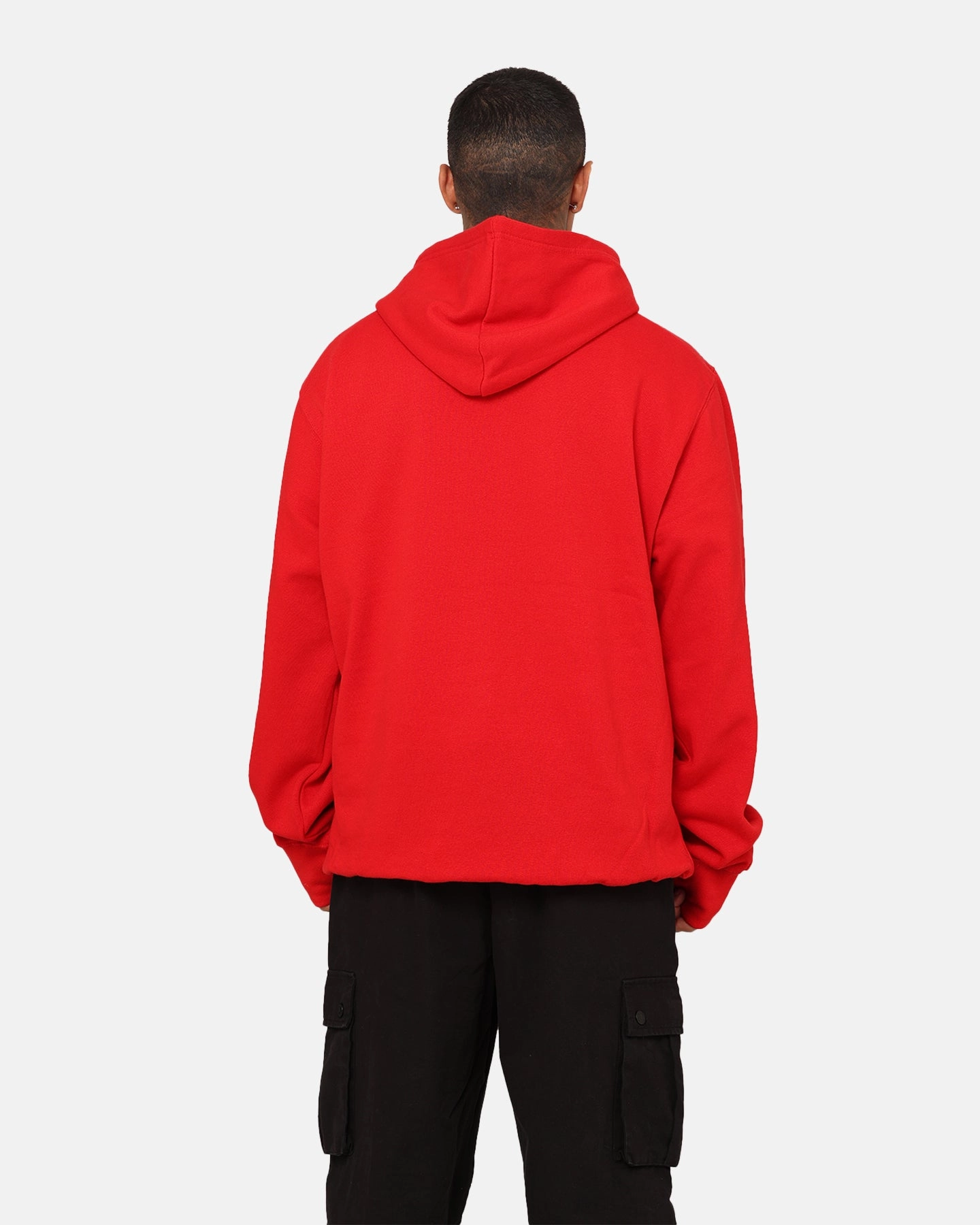 Crooks & Castles Crooks Blank Hoodie Red scarf Budget