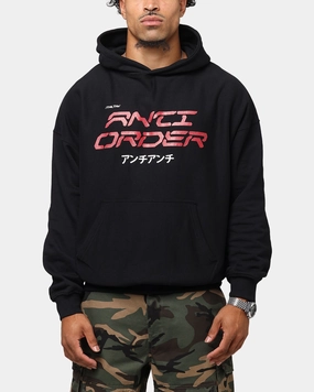 The Anti Order Tori Boxy Hoodie Black/Red School Days