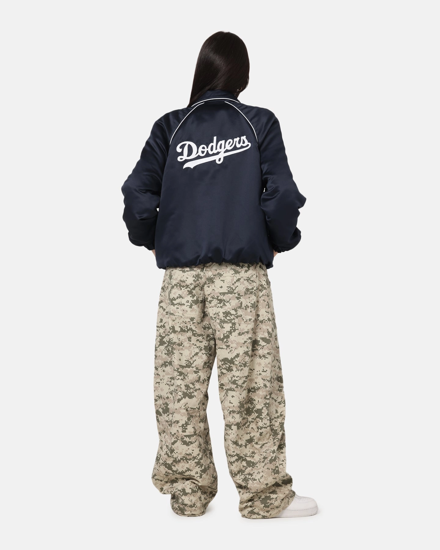 Low Bulk Design New Era Los Angeles Dodgers MLB Club Jacket Navy