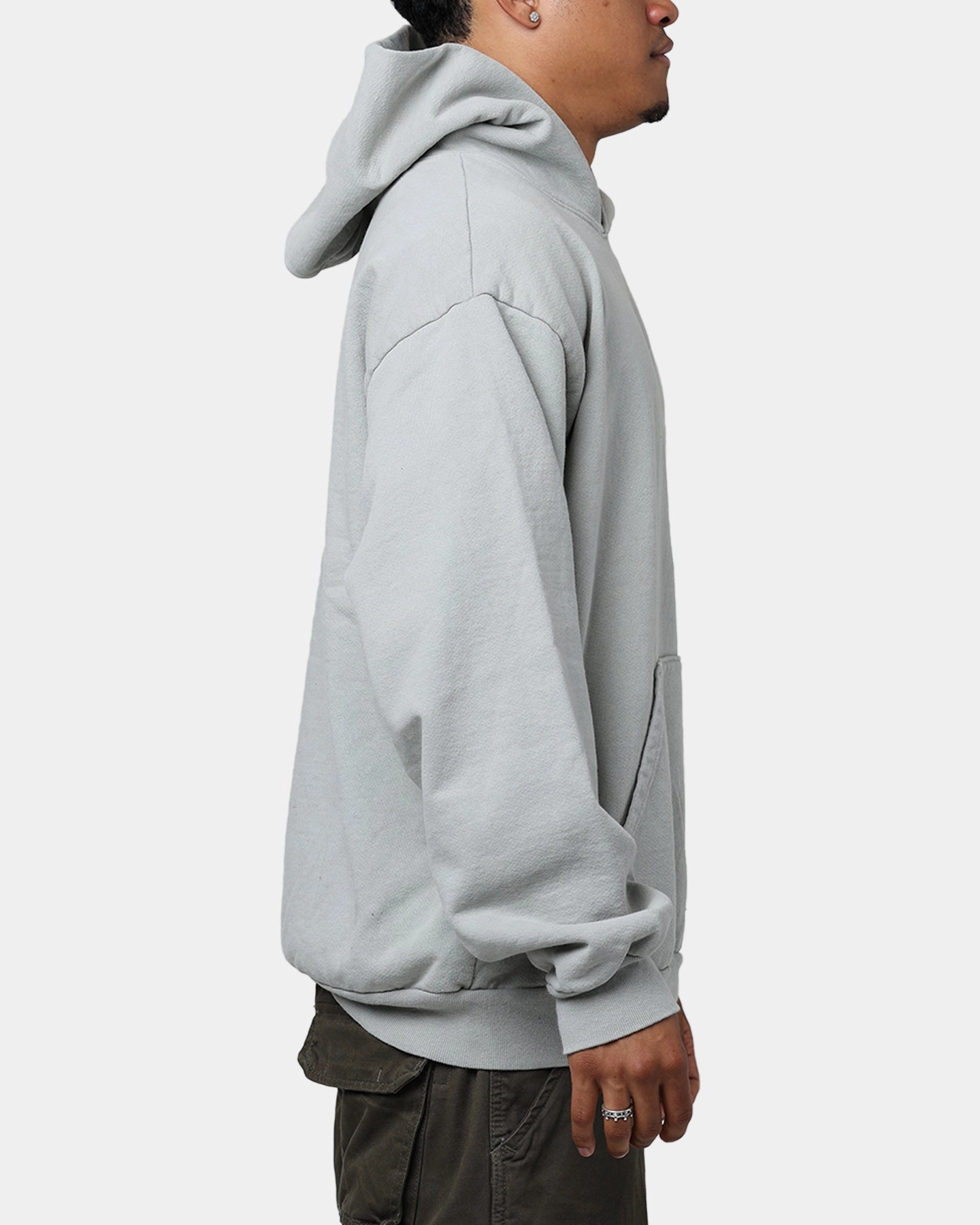 All-Purpose Jacket Culture Kings CK Embroidered Hoodie Sage