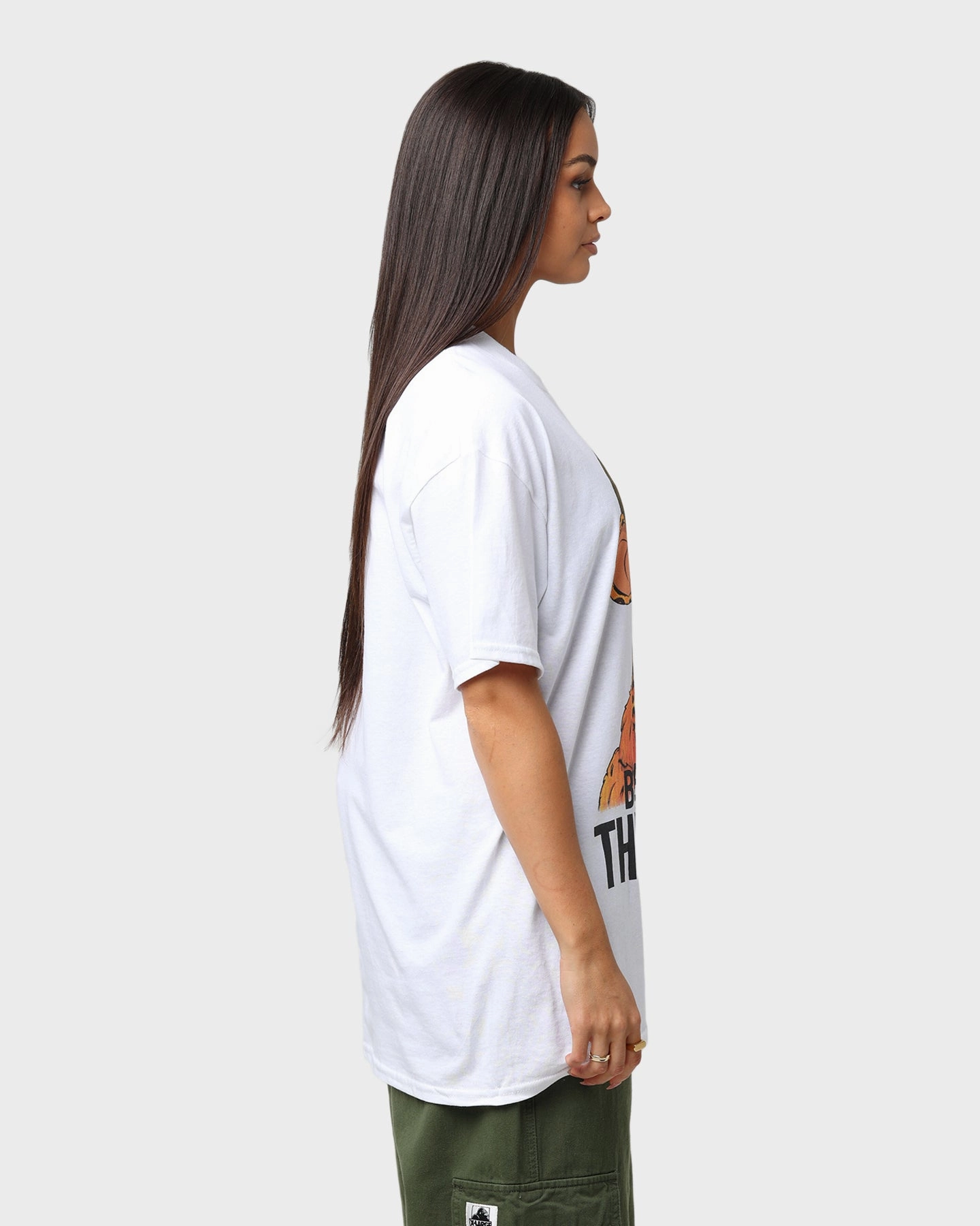 Wrinkle Resistant Material Culture Kings x Champ Medici "Bored Of The Apes" #6723 T-Shirt White