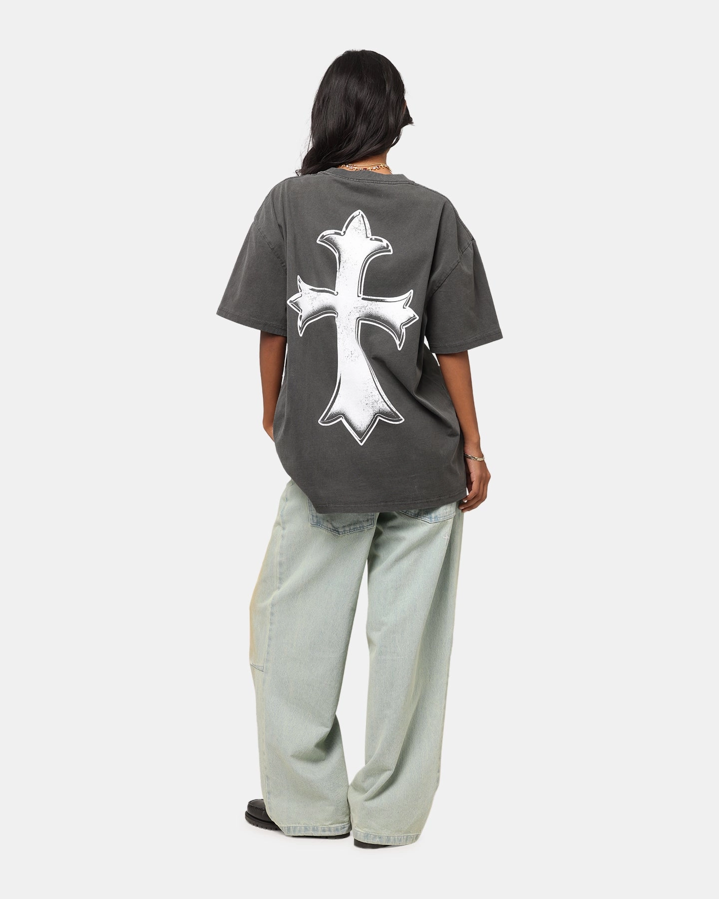 Everyday Comfort Style Culture Kings X WWE Rey Mysterio Big Head Heavyweight T-Shirt Black Wash