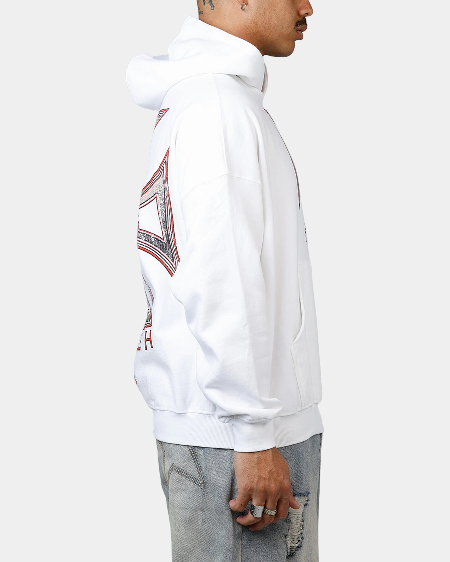 Culture Kings X WWE Triple H Wrestlemania XLI Hoodie White Launch suburban residents