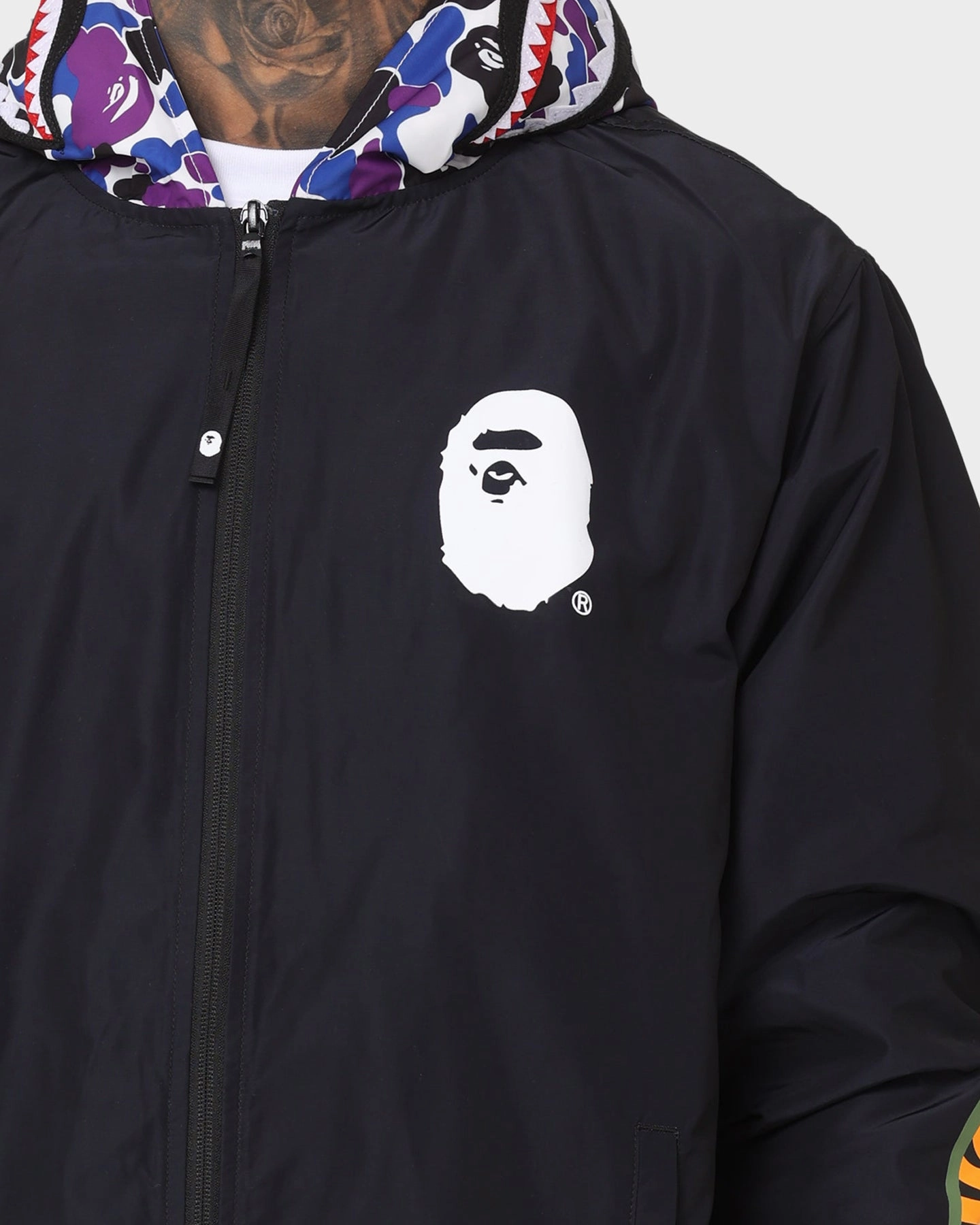 A Bathing Ape BAPE Store Hong Kong 16th Anniversary Jacket Black suitable for charity events Eco Friendly Certified