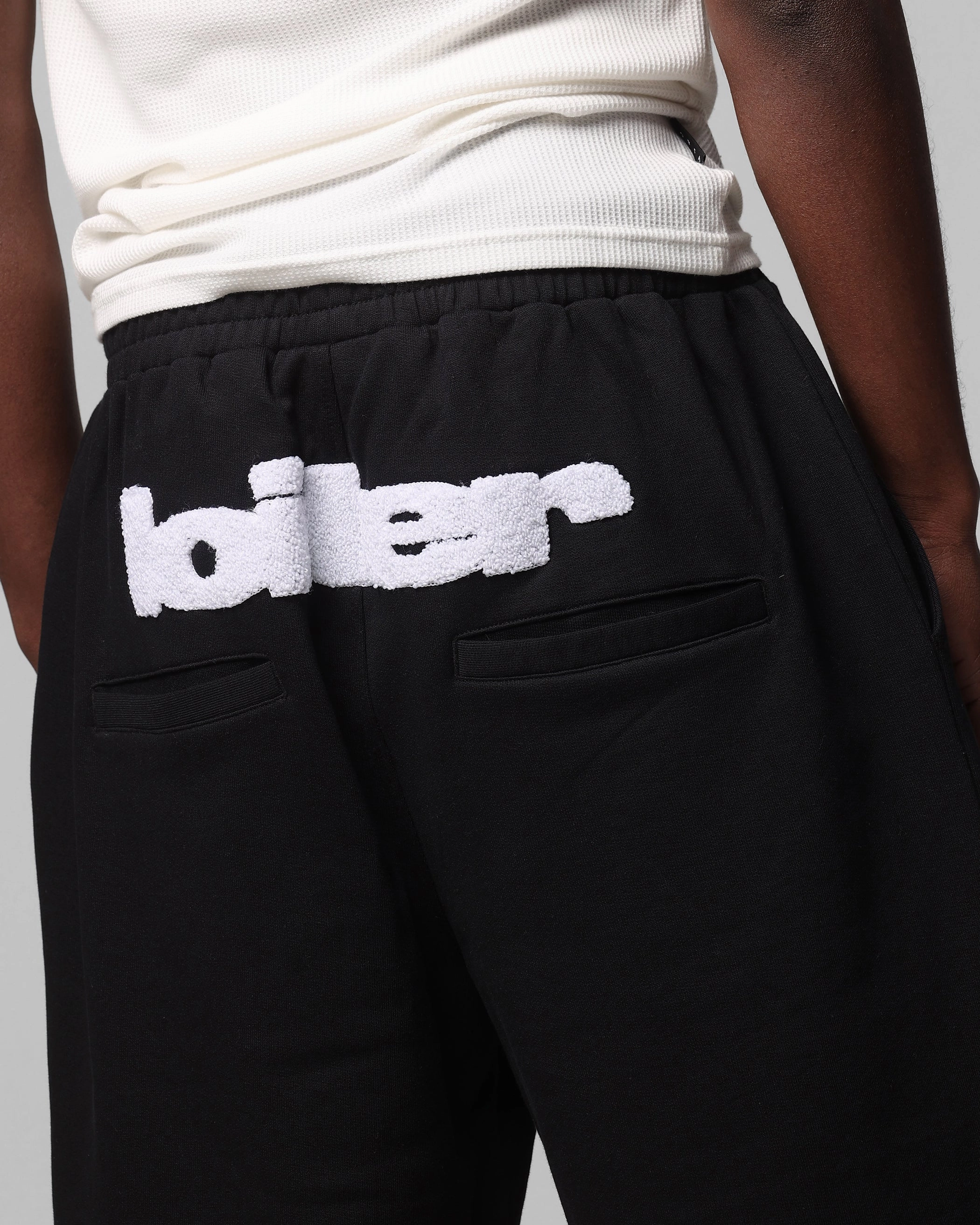 Go Soft FoldableDesign Loiter Premium Essentials Sweat Shorts Black