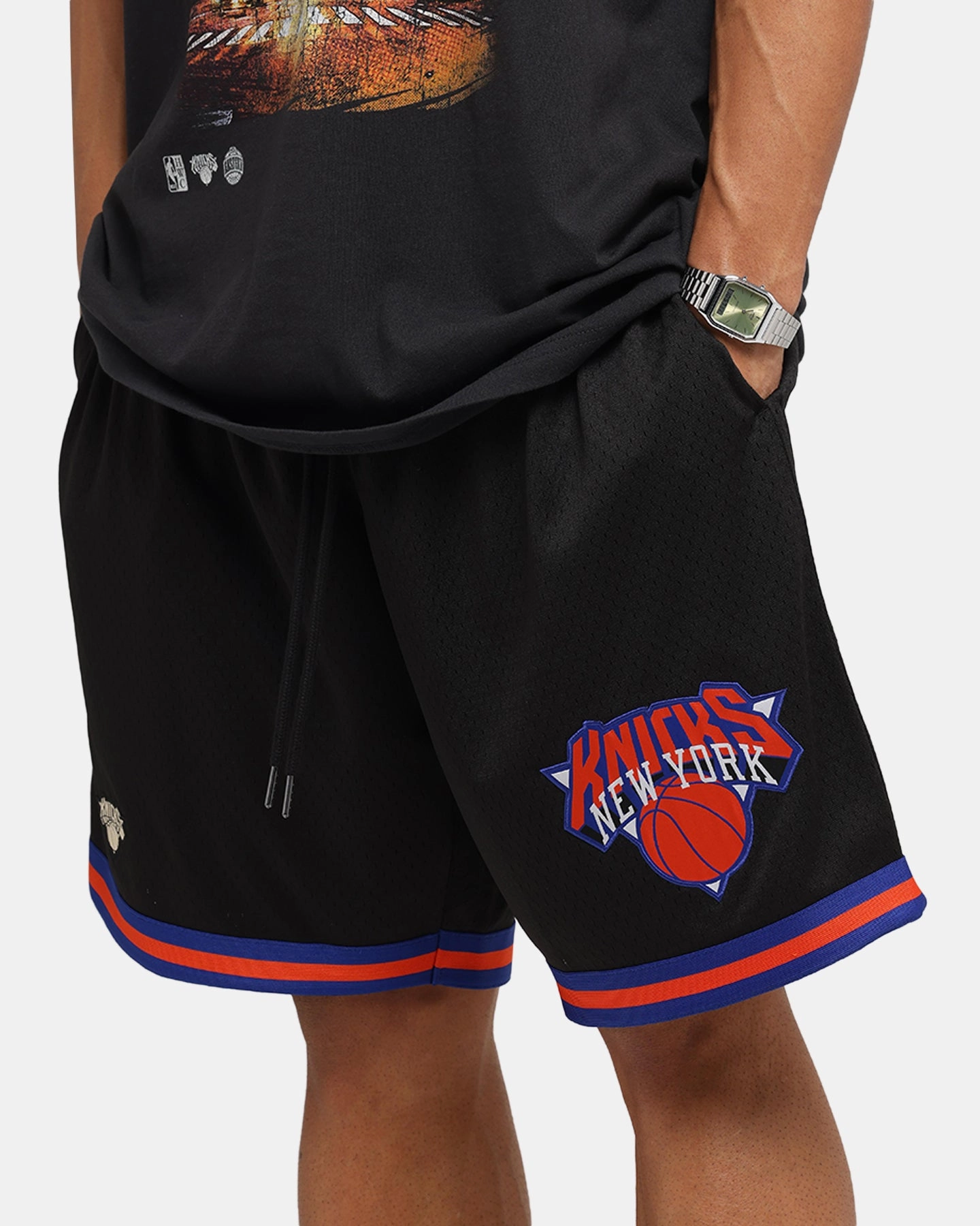 Mitchell & Ness New York Knicks Shooting Shorts Black water sports use Tactile Feedback Loops
