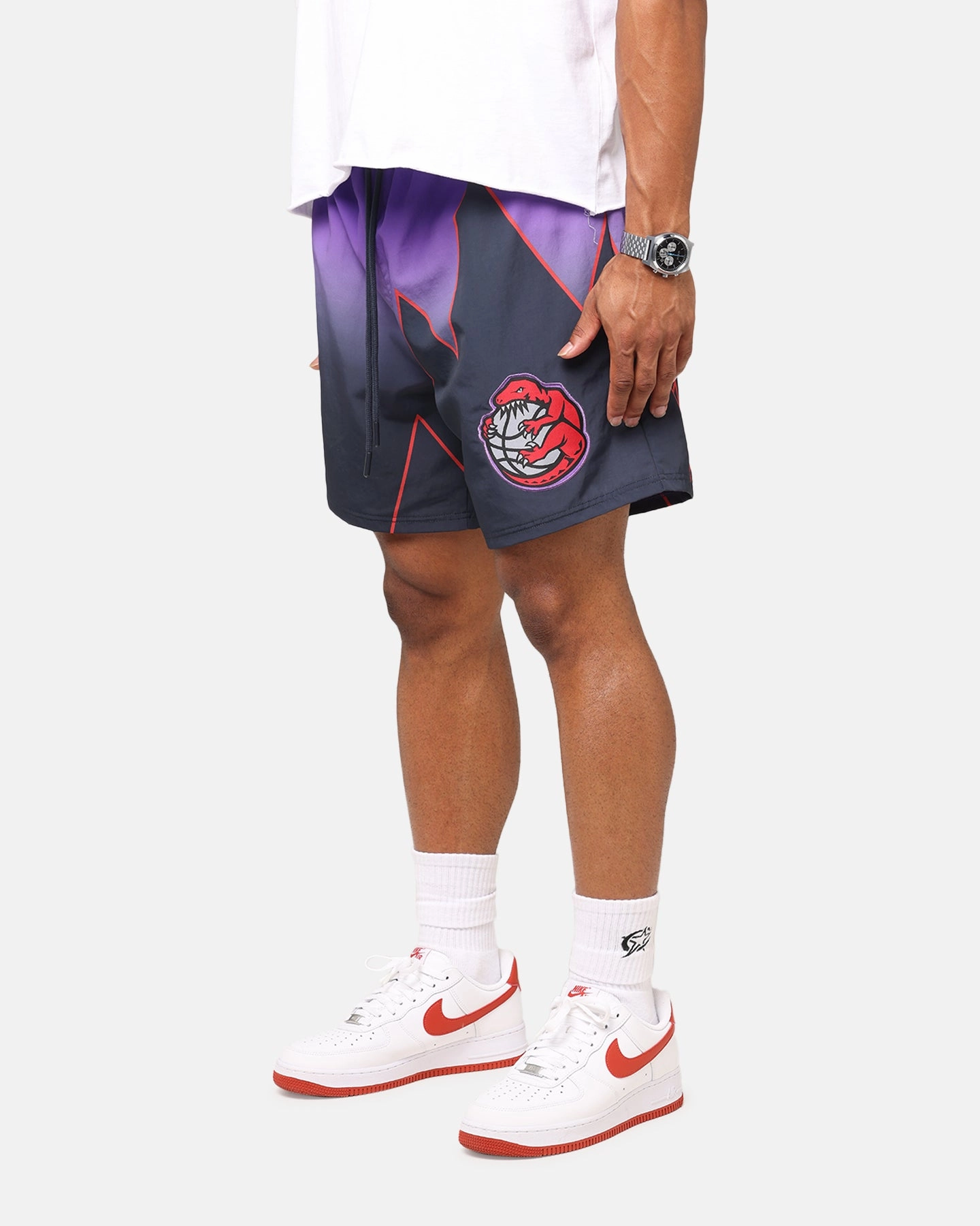 Mitchell & Ness Toronto Raptors 30 Year Shorts Black/Purple Odor Control Treatment