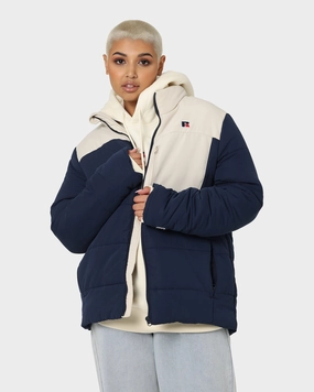 suitable for beauty pageants Charity Russell Athletic Splinter Puffer Jacket Navy