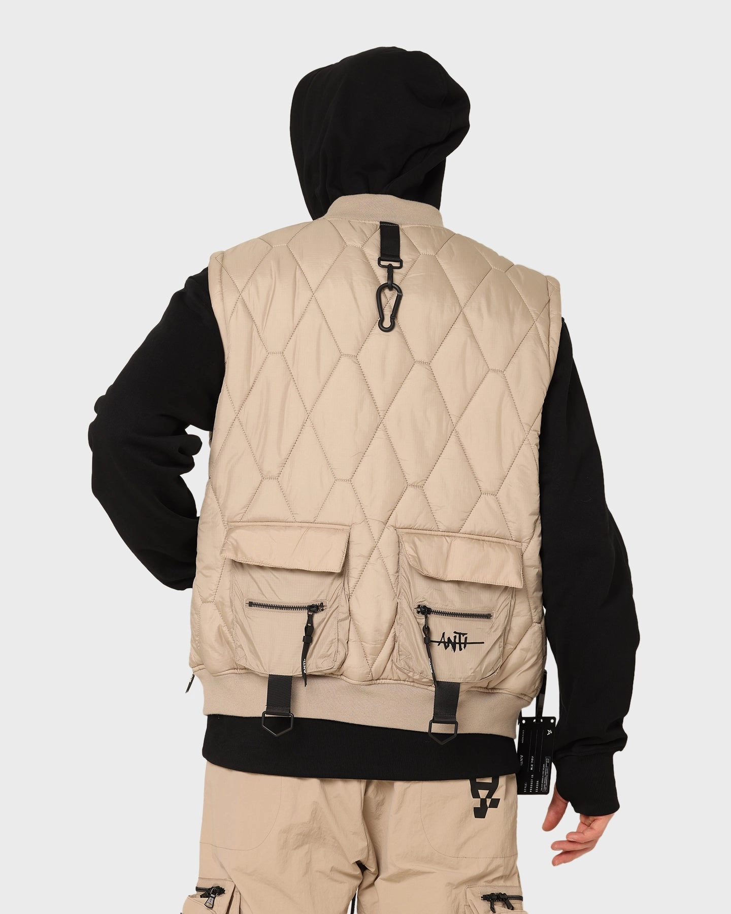 Double layer fabric Impact The Anti Order CHKDSK Tactical Vest Bone