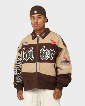 Loiter Drift Circuit Jacket Mocha Heat Control