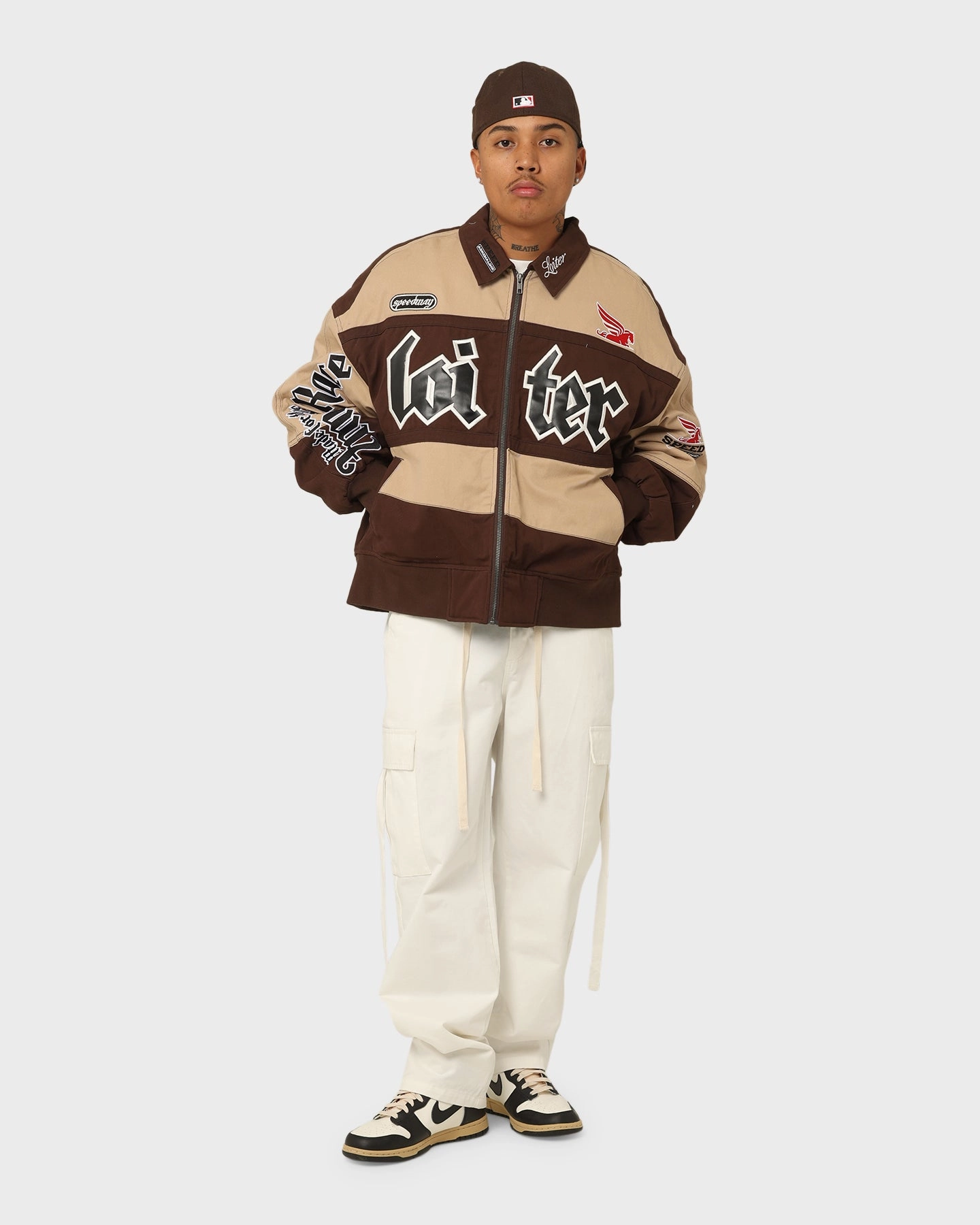 suitable for rainy days Loiter Drift Circuit Jacket Mocha