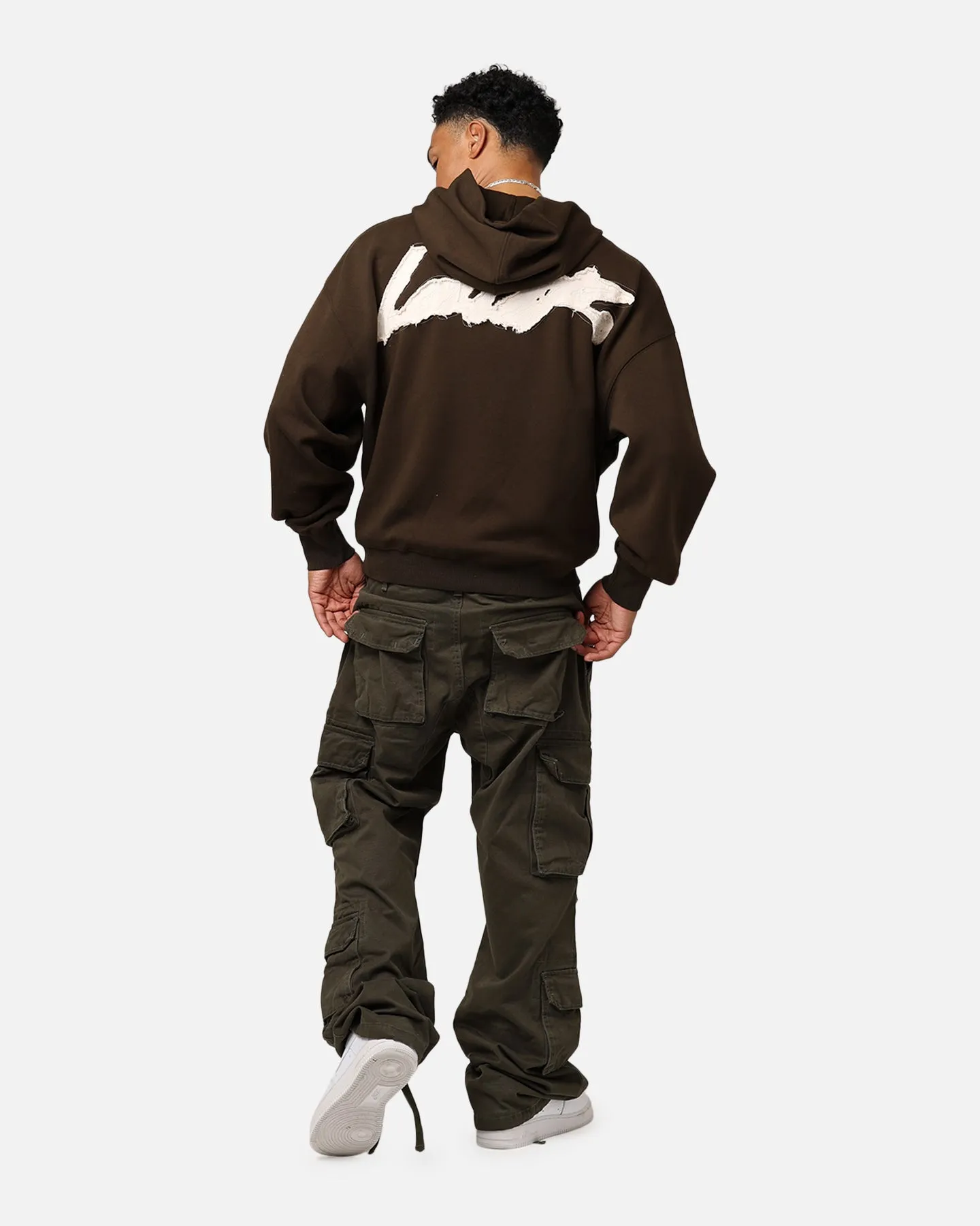 Trail Style AbrasionResistant Loiter Chroma Premium Hoodie Dark Chocolate