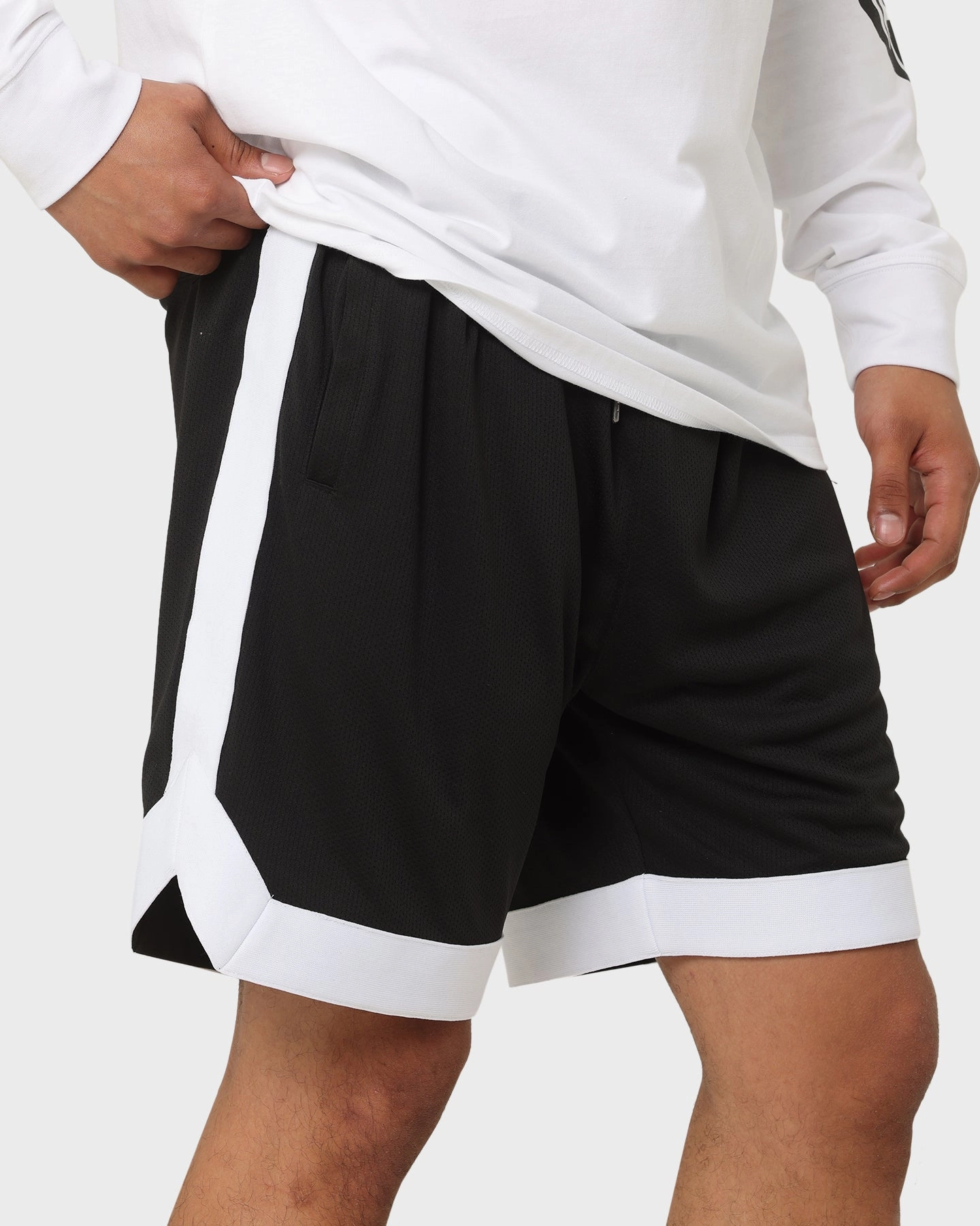 Carr?? Team Paris Basketball Shorts Black school wear Sun Protection Fabric