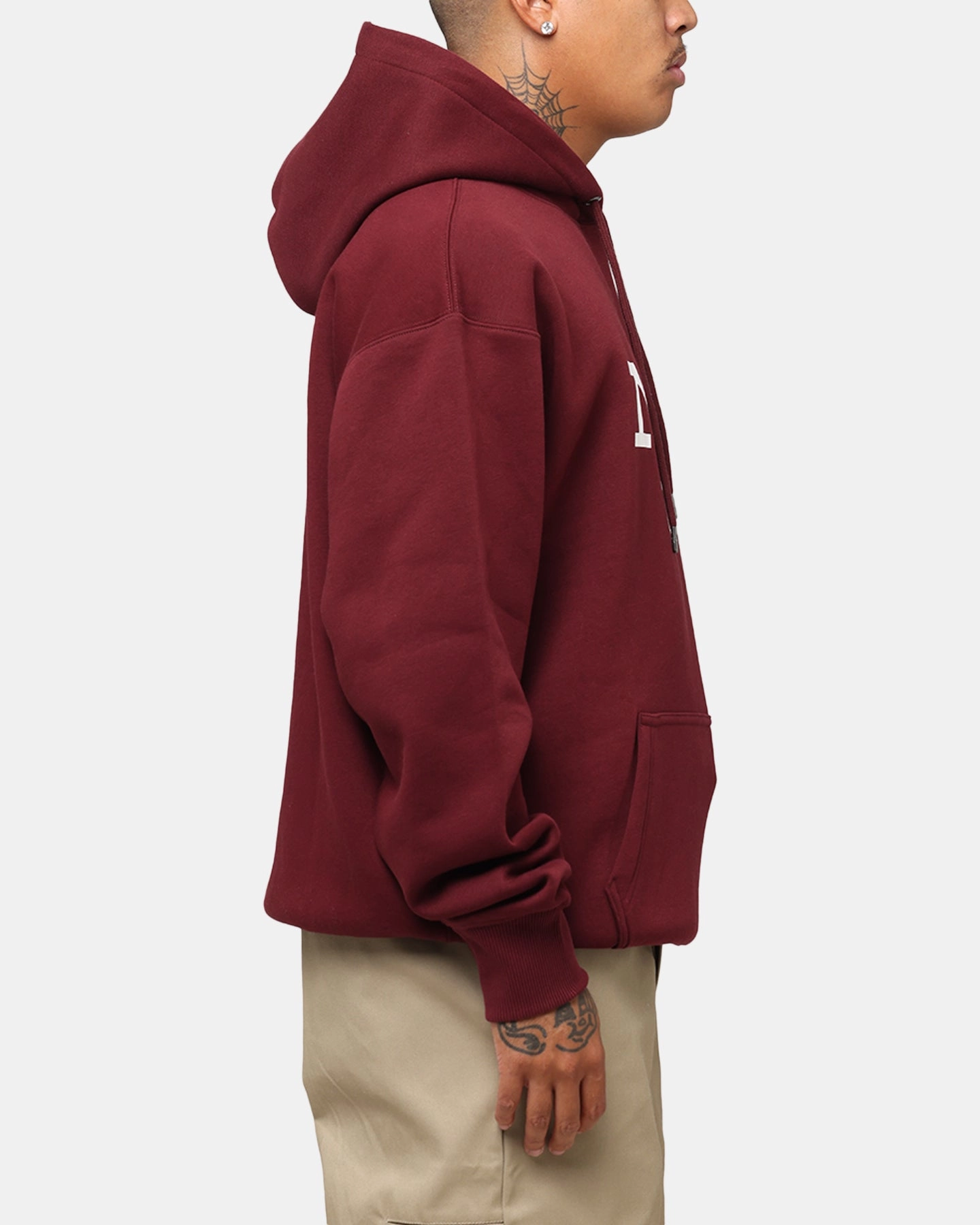 Heavyweight Cotton Champion Rochester Graphic Hoodie Red