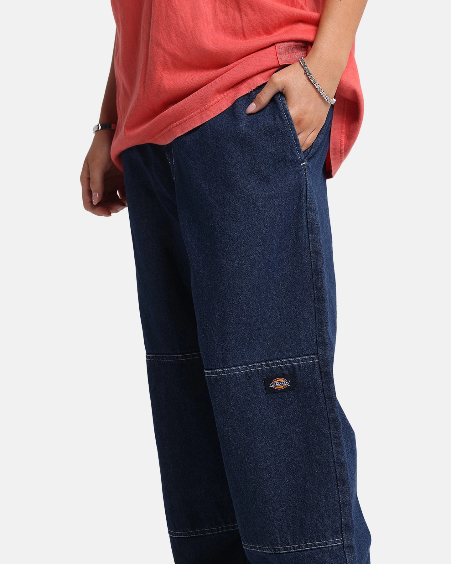 Minimal Fit Dickies 82-283AU Denim Jeans Rinsed Indigo