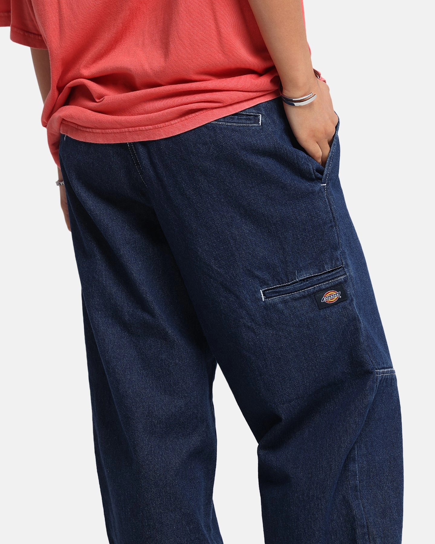 Dickies 82-283AU Denim Jeans Rinsed Indigo Permanent Crease Retention