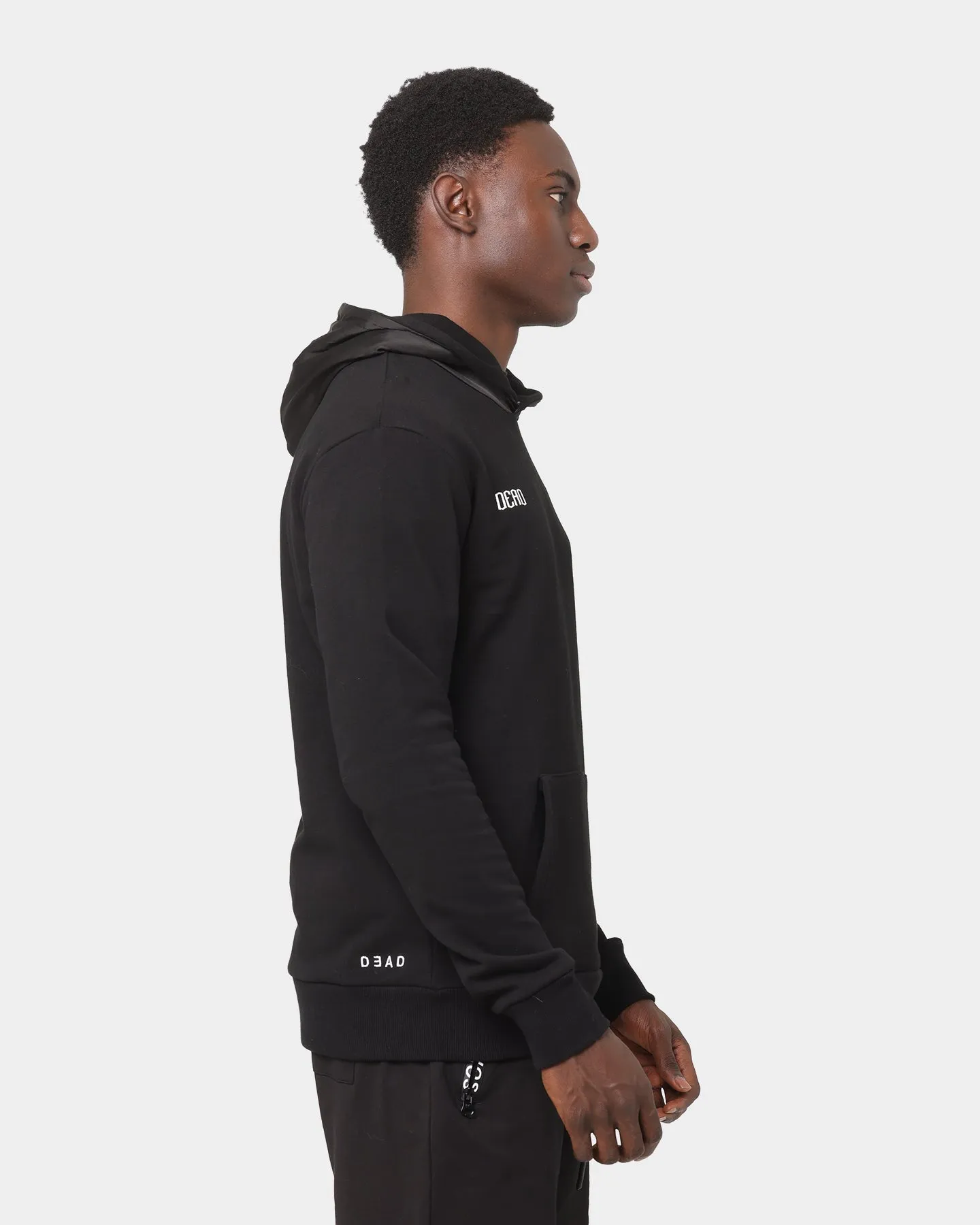 Dead Studios Burn Out Hoodie Black Rugged Comfort Pub