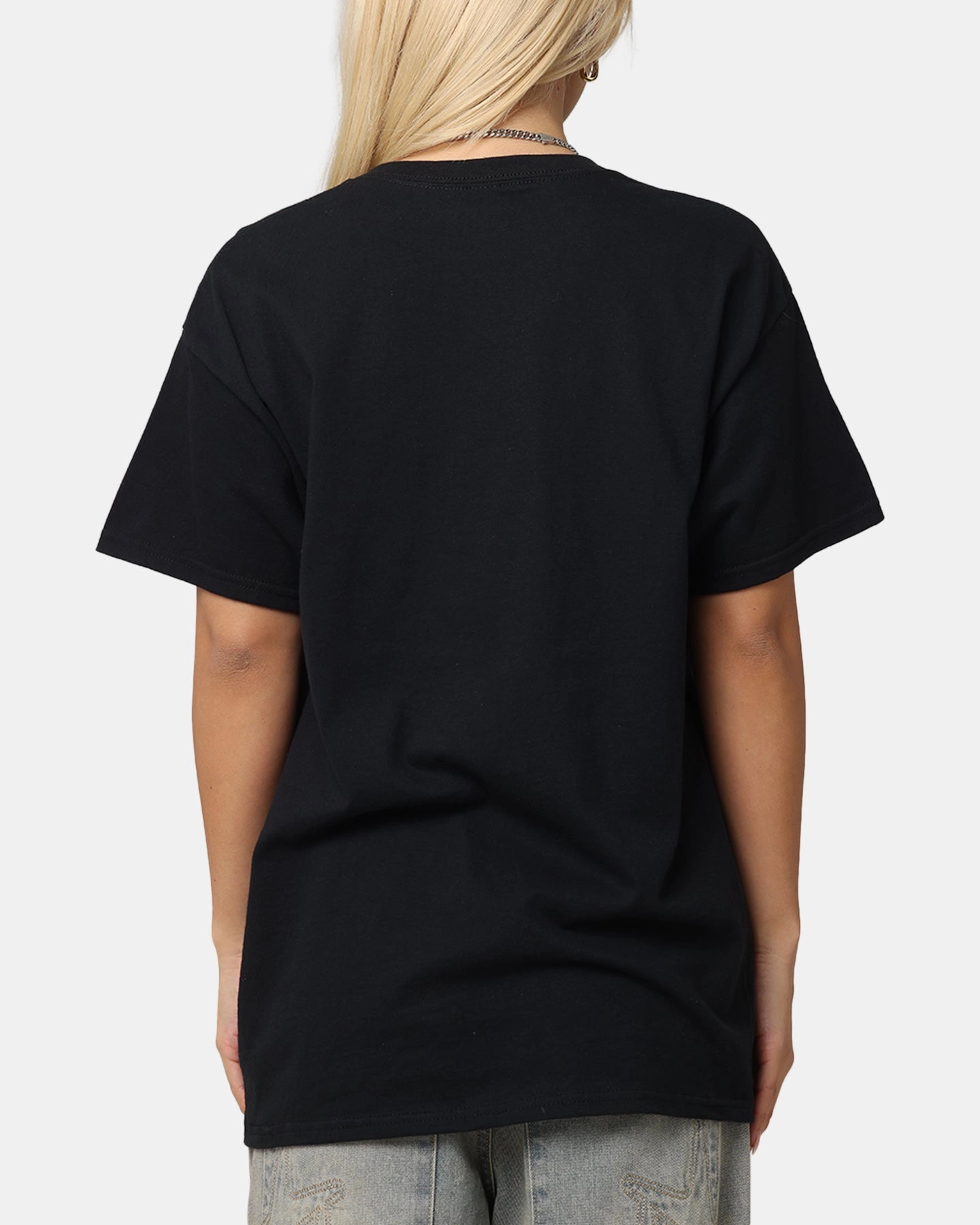 Outdoor Style Trend Deathrow Records Chair Logo T-Shirt Black