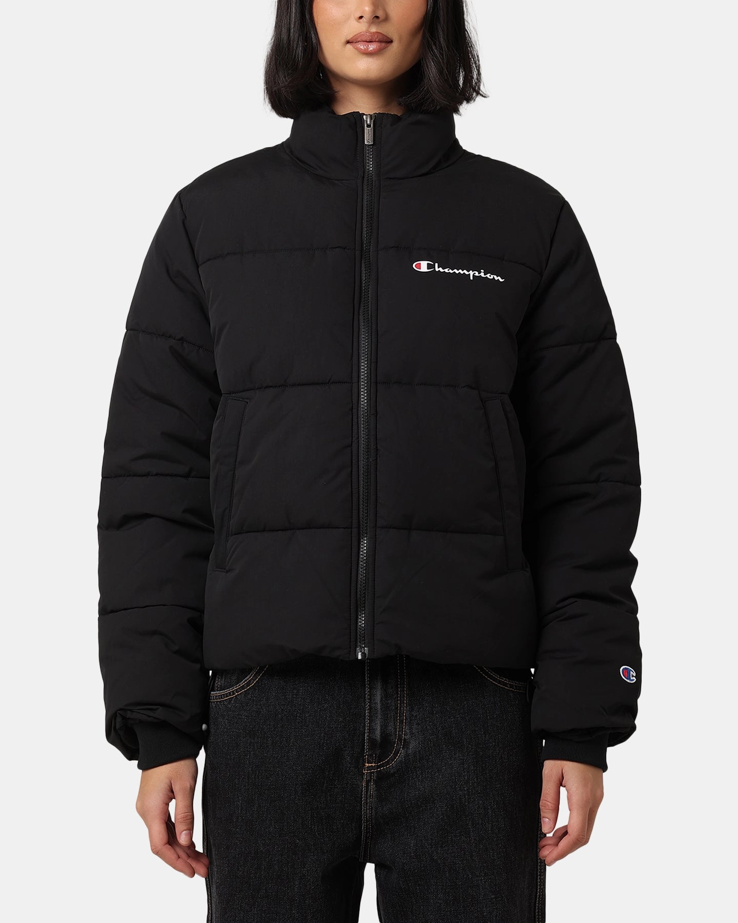 Determination waiters Champion Women's Rochester Puffer Jacket Black