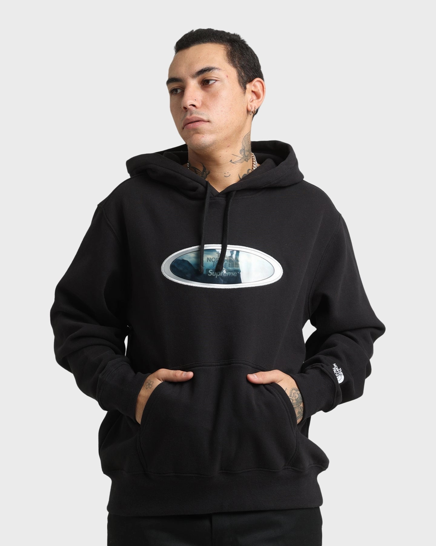 Supreme Supreme X The North Face Mountains Hooded Sweatshirt Black Flexible Design Equity