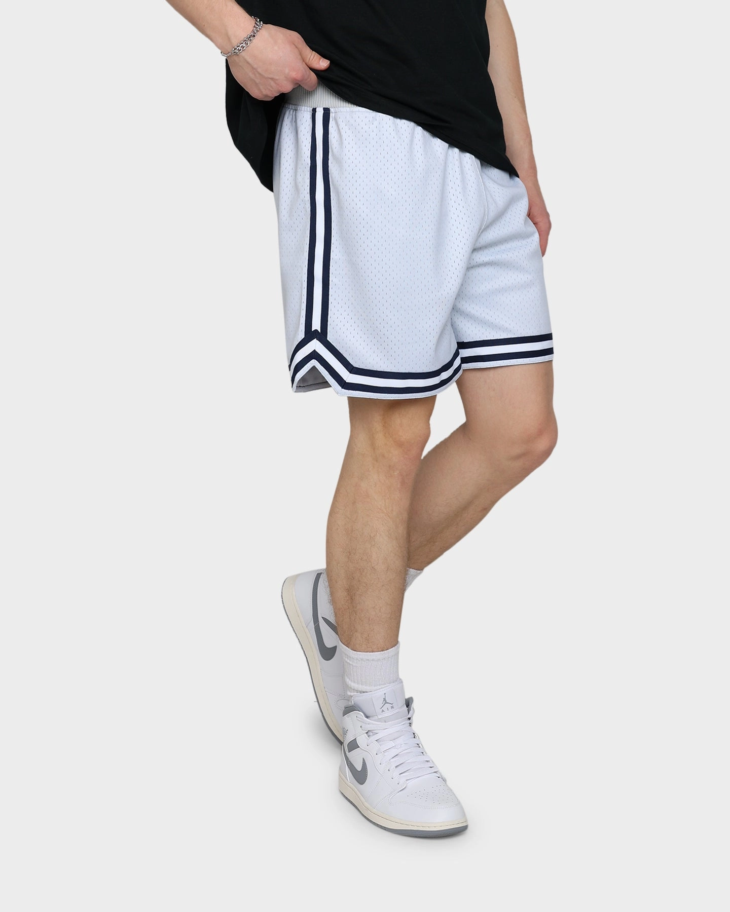 shorts set snap closure 19Nine Georgetown Legacy Shorts Grey