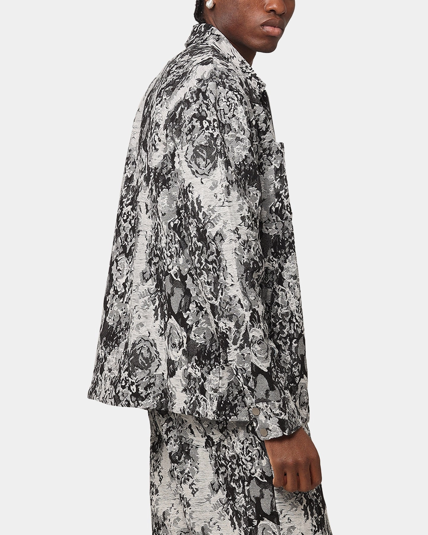 XXIII Denim Jacquard Jacket Black Denim Labor