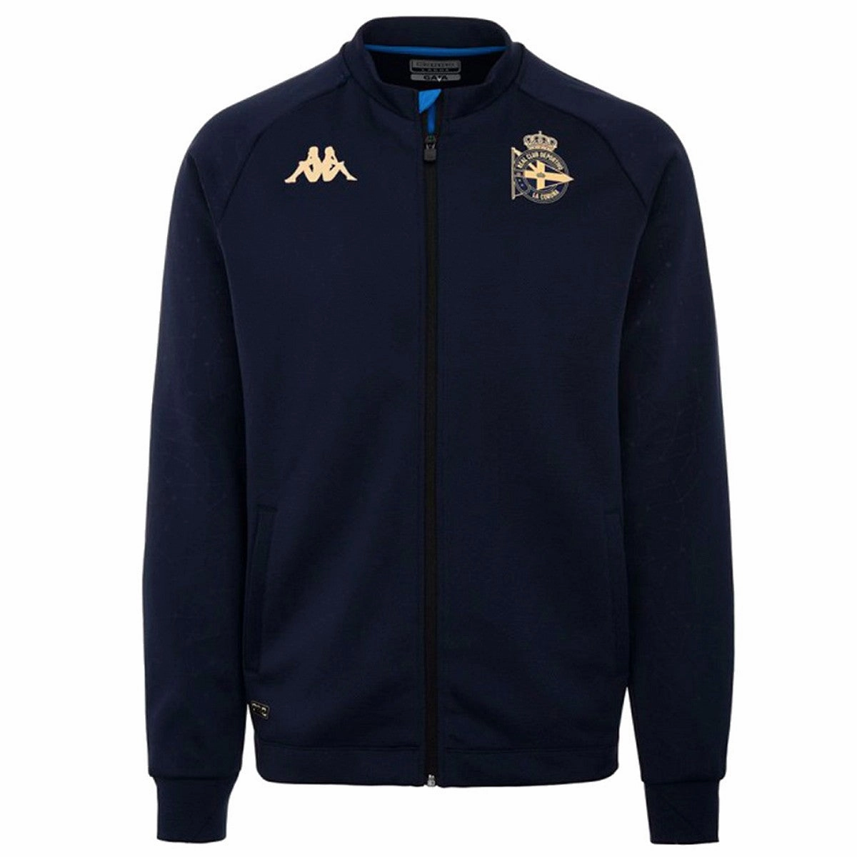 Party outfit AntiOdor Treatment Deportivo La Coruna navy training presentation tracksuit 2022/23 - Kappa