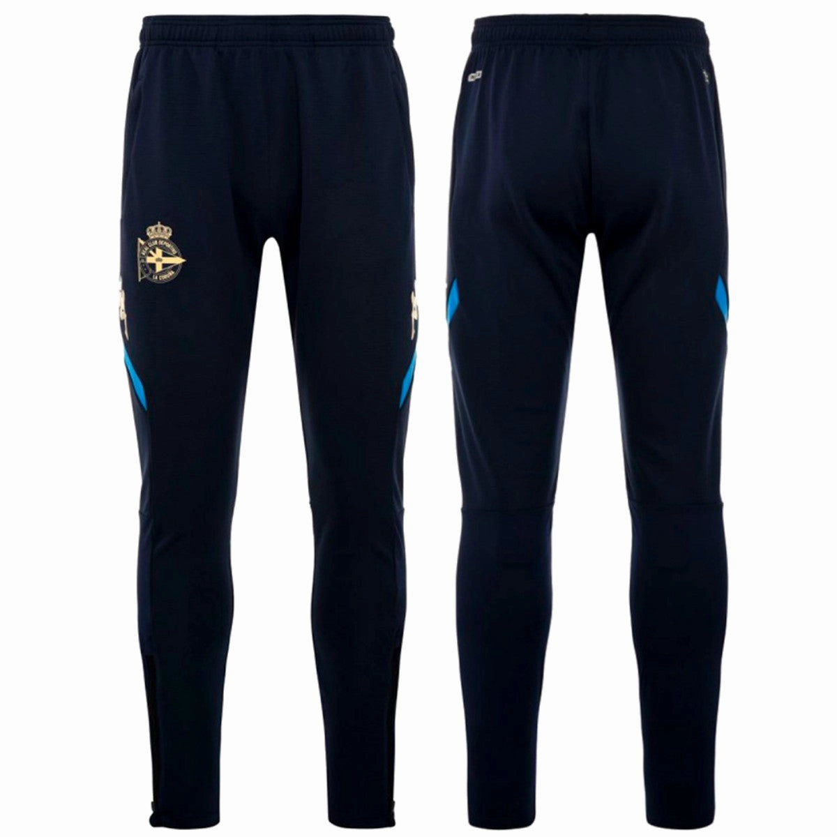 print Deportivo La Coruna navy training presentation tracksuit 2022/23 - Kappa