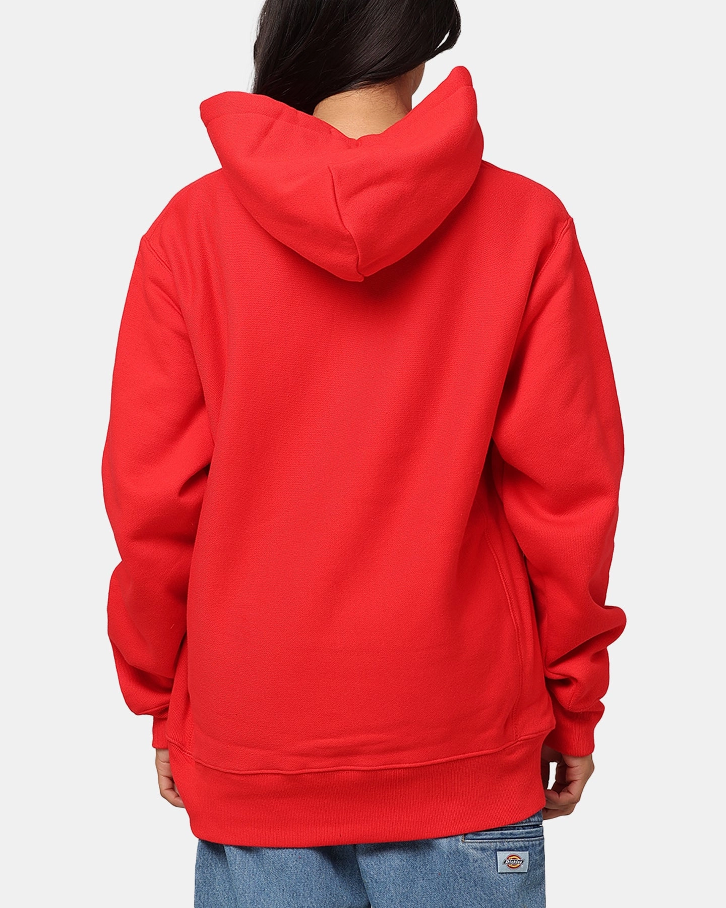 Folder aesthetically pleasing Champion Reverse Weave Small C Hoodie Team Red Scarlet