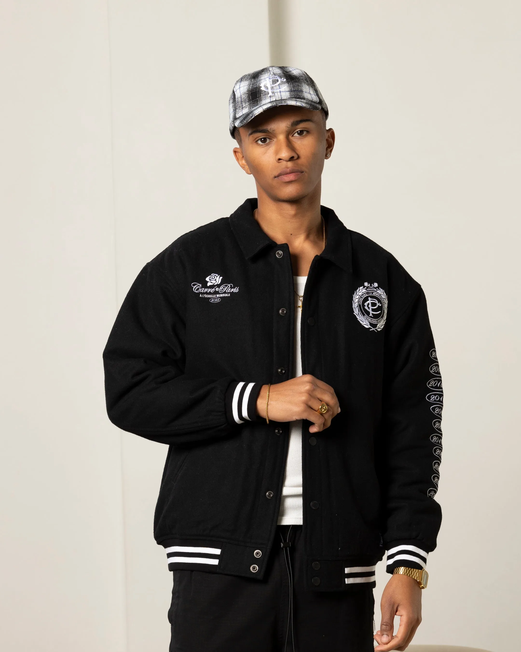 Carre Decade Jacket Black High Density Weave NonRestrictive Armholes