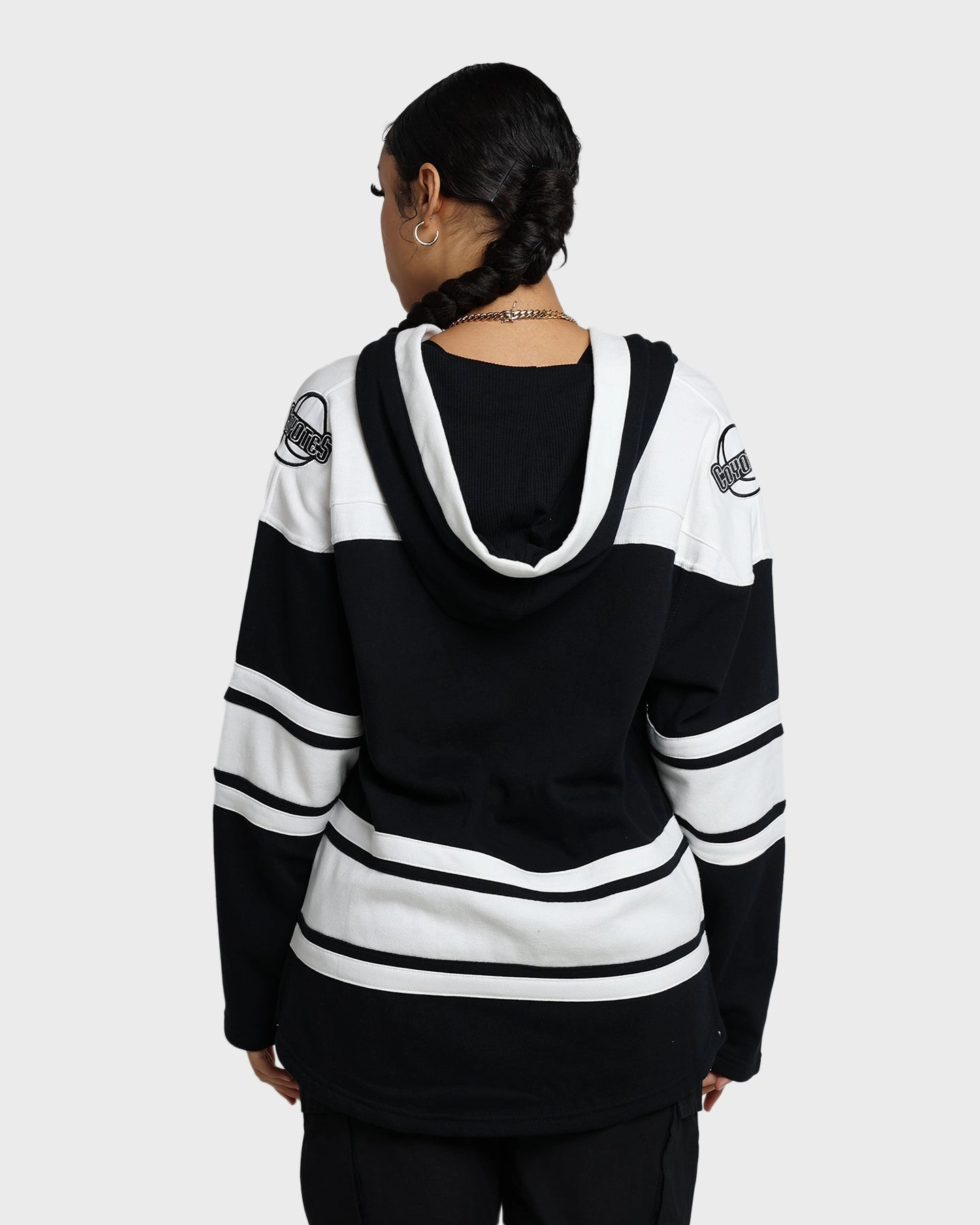 Disrupt 47 Brand Arizona Coyotes Superior Lacer Hoodie Jet Black