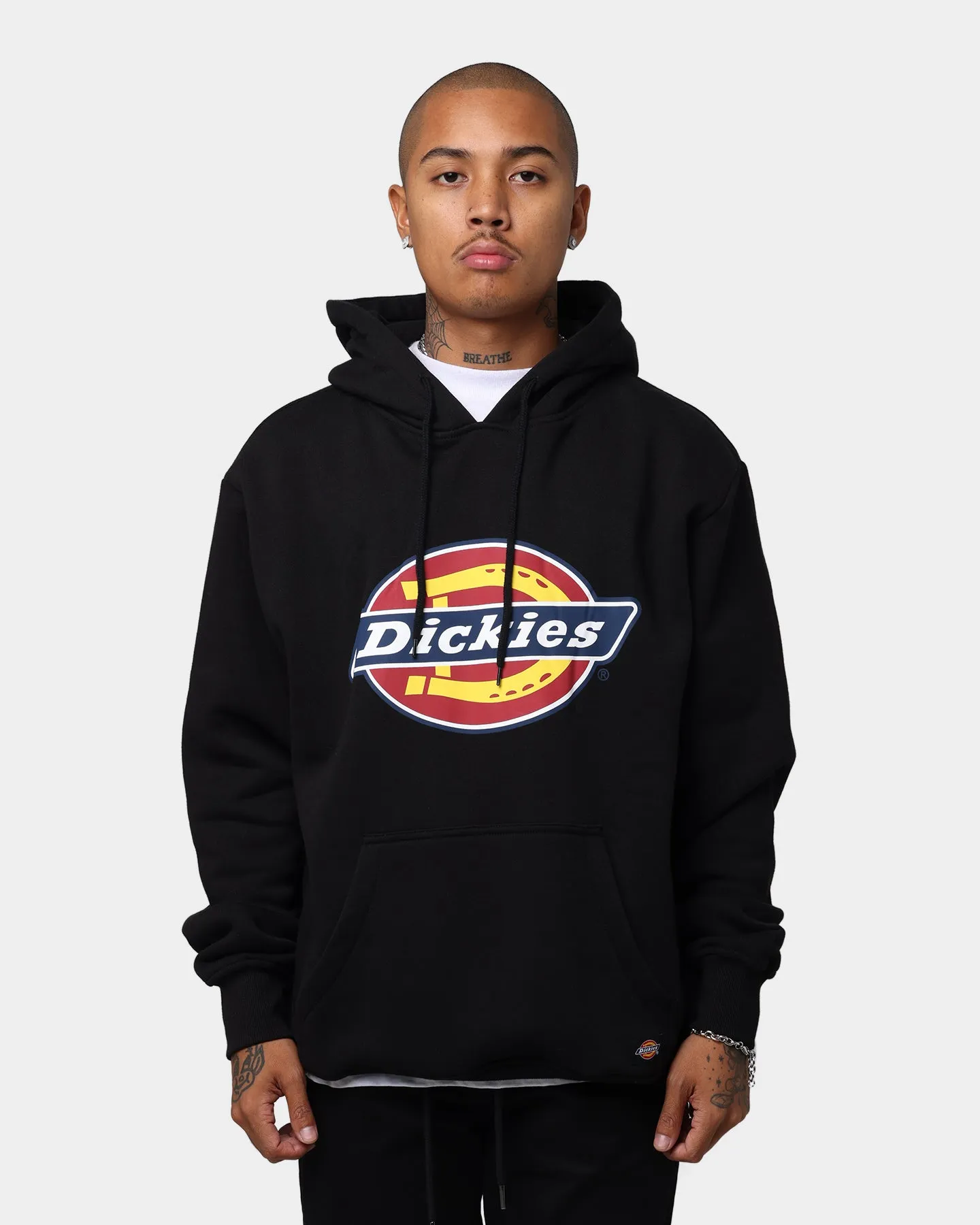 Dickies H.S Classic Pop Over Hoodie Black Quick Dry Tech