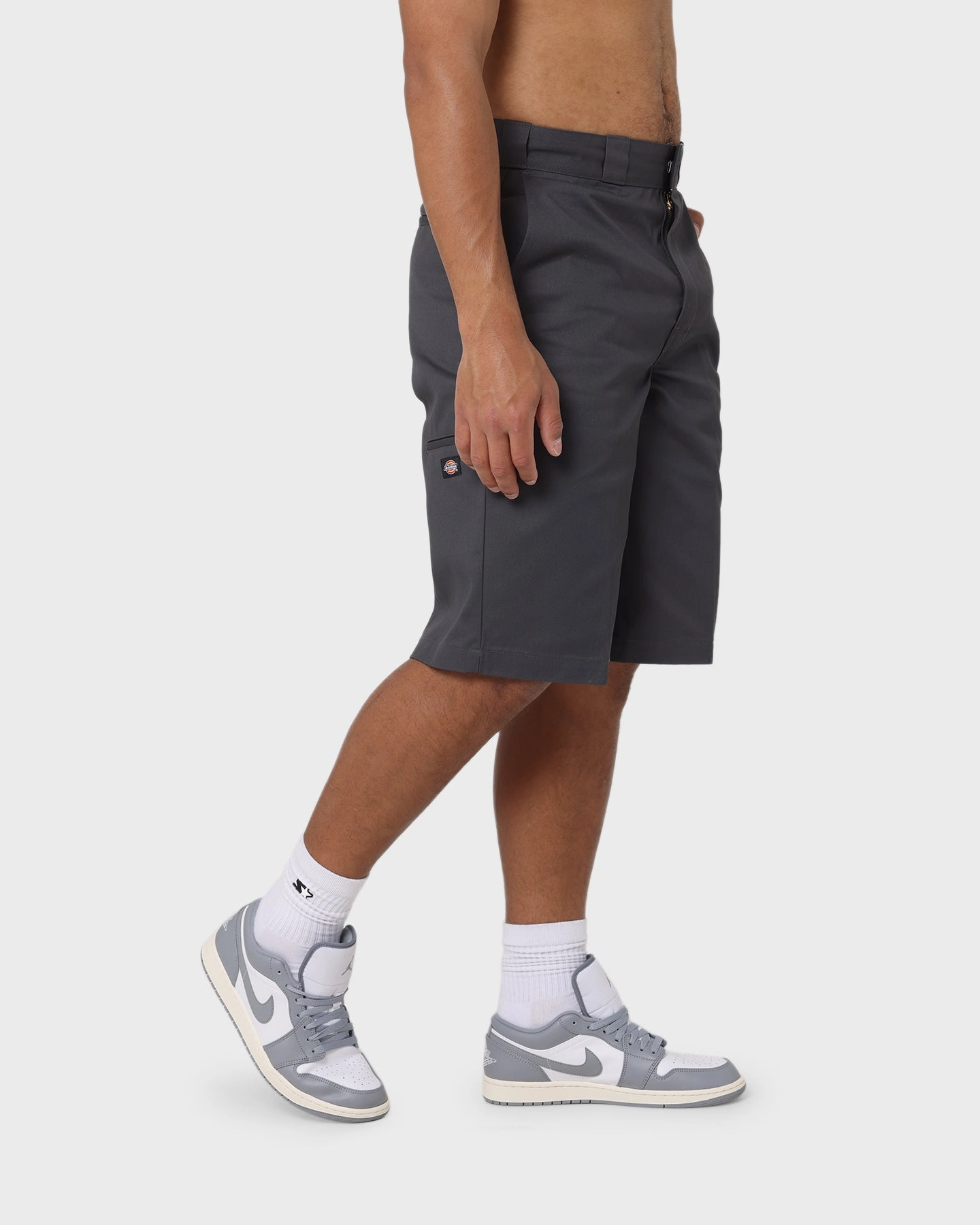 tall size Camping Gear Dickies 13 Inch Loose Fit Work Shorts Charcoal