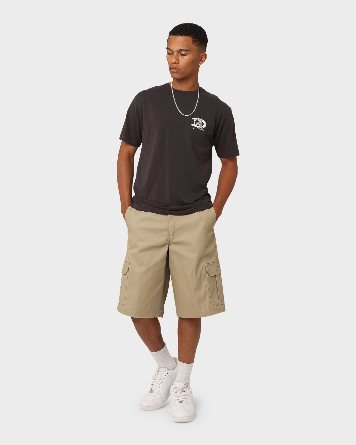 Dickies 42283 Cargo Shorts Khaki snowboarding apparel