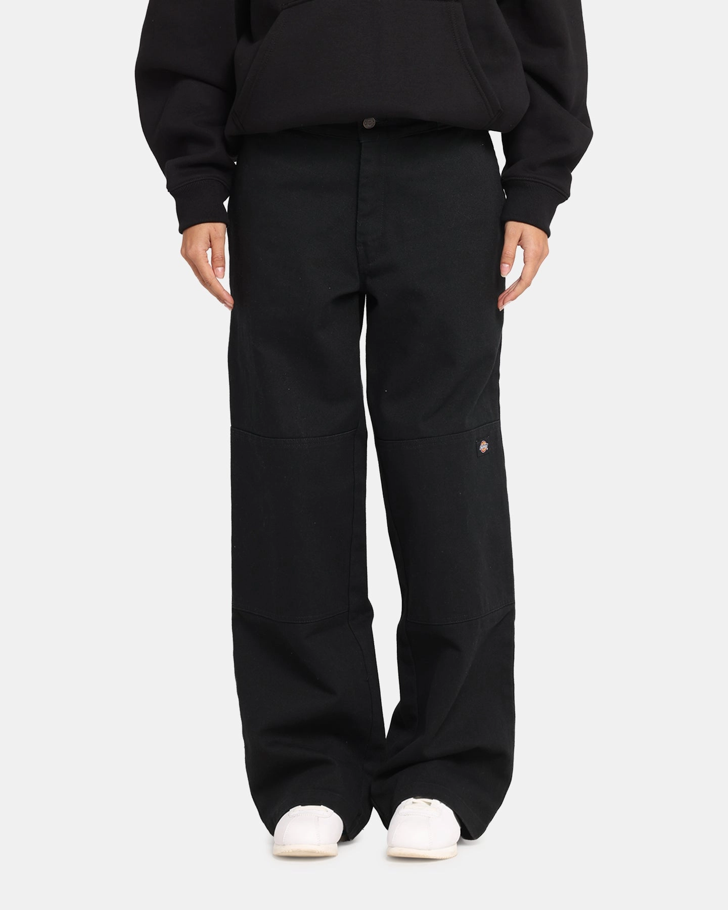 Laser Cut Edges Balanced Look Dickies 82-283AU Denim Jeans Black