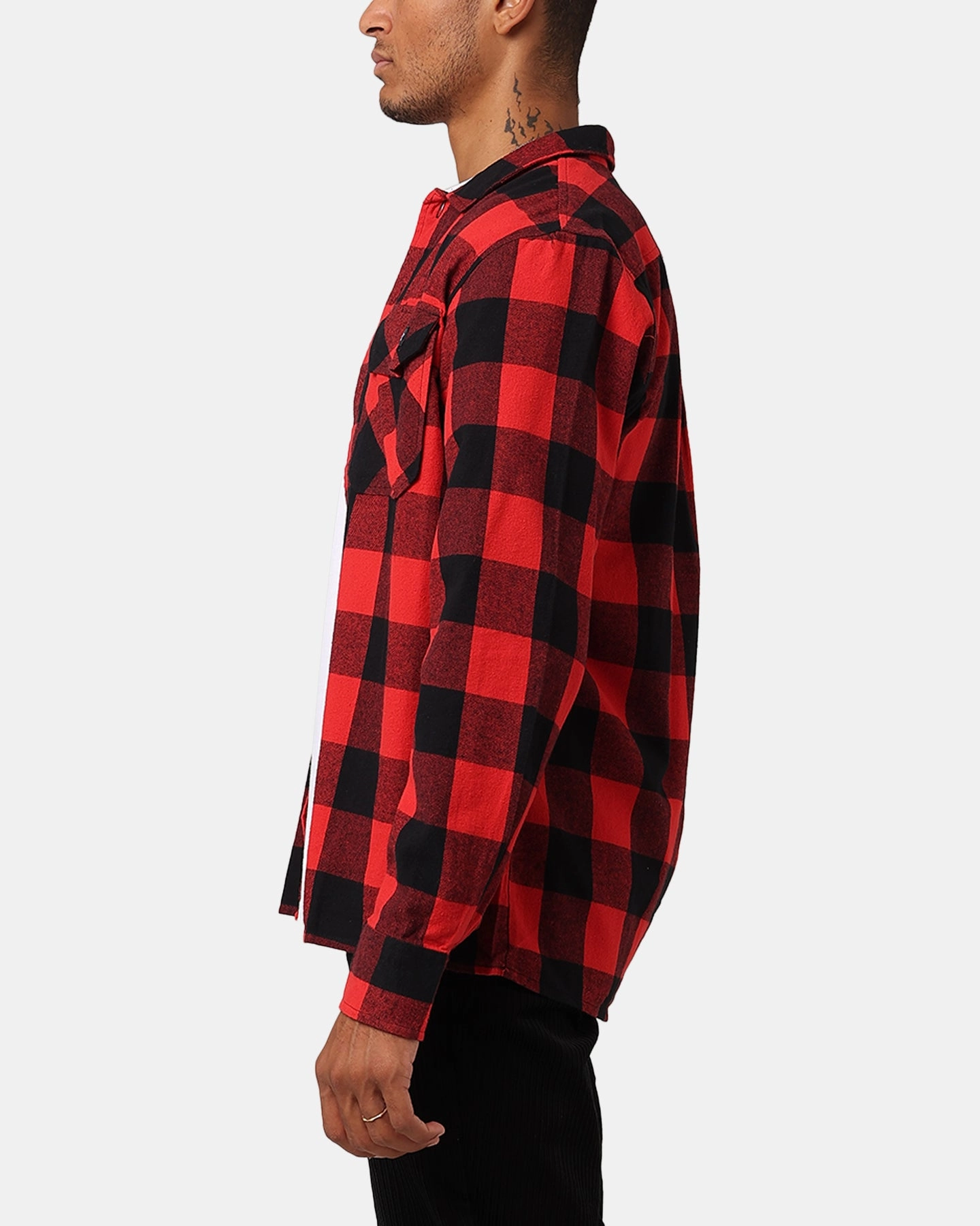 Dickies Sacramento Flannel Shirt Red Chic and Soft On-the-Go Comfort