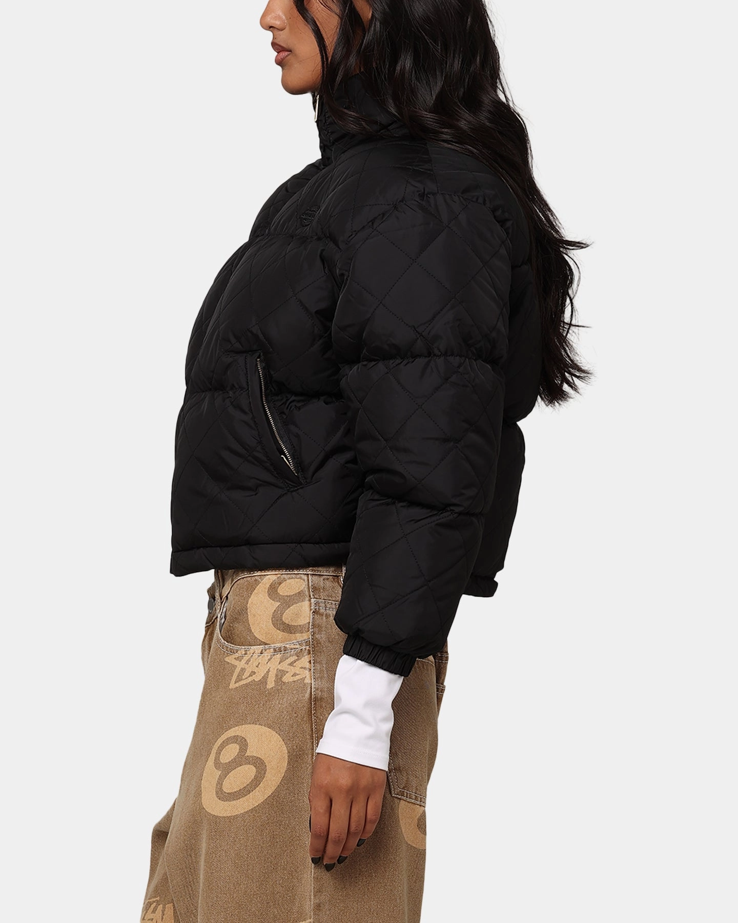 Dickies Women's Lamkin Puffer Jacket Black Moment