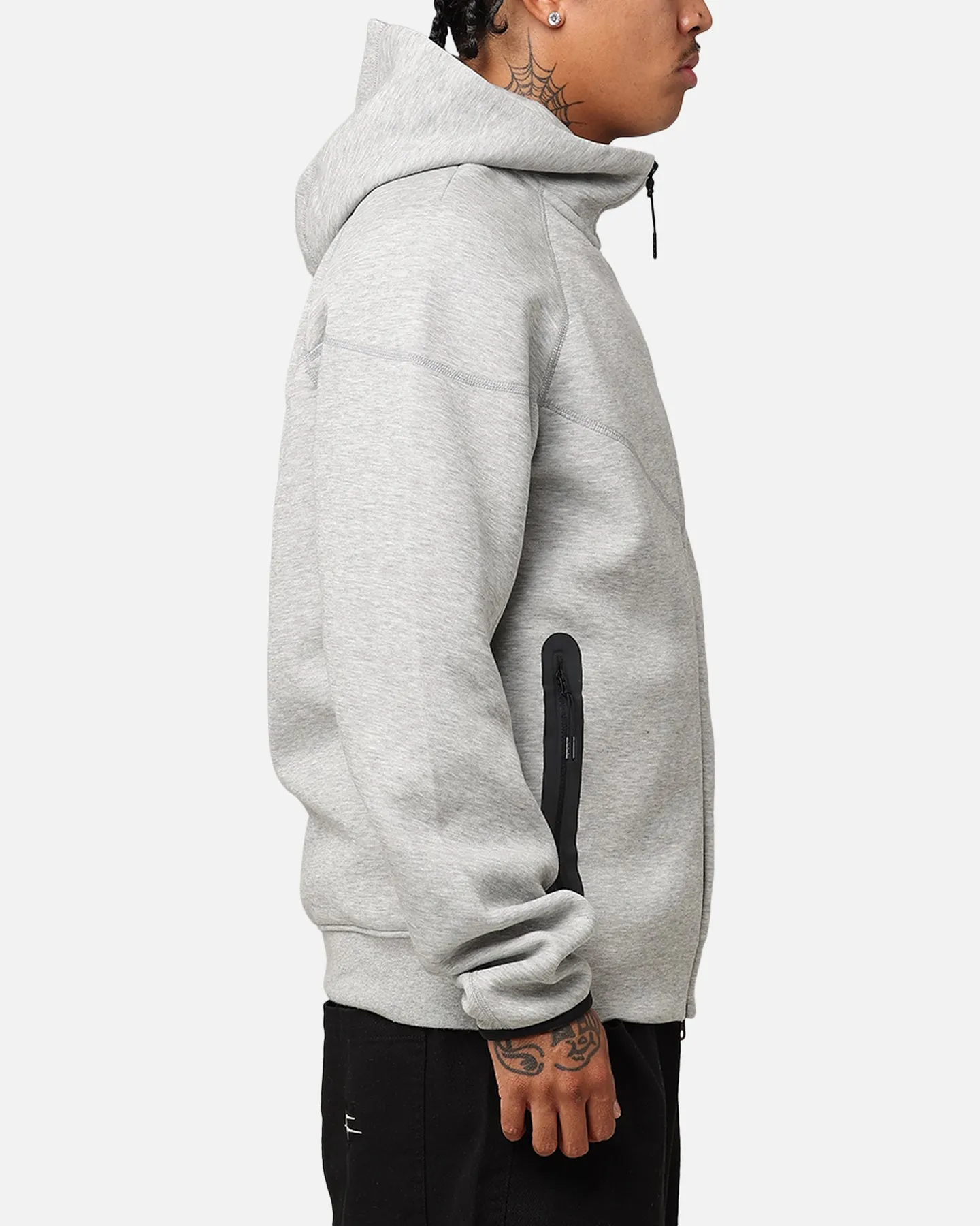 Nike Sportswear Tech Fleece Windrunner Jacket Dark Grey Heather Mindfulness RipstopFabric