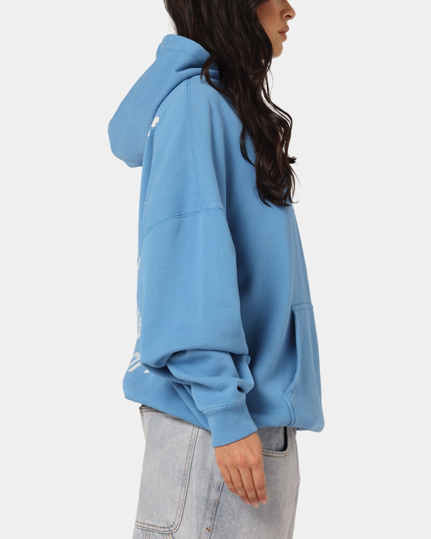 73 Studio Disney Pixar Toy Story Coming Soon Premium Hoodie Washed Blue Machine washable