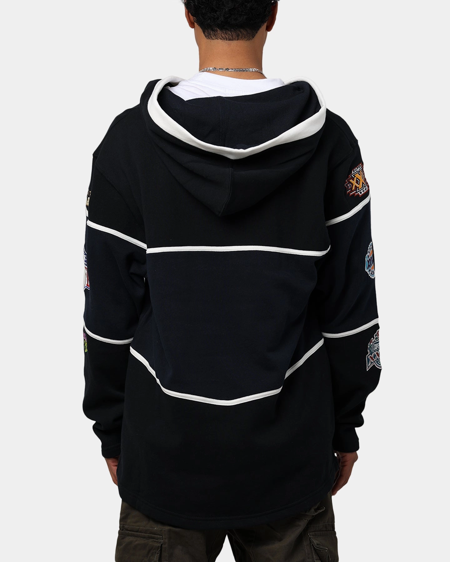 47 Brand Dallas Cowboys Super Bowl Gridiron Hoodie Jet Black Street Vibe Souvenir