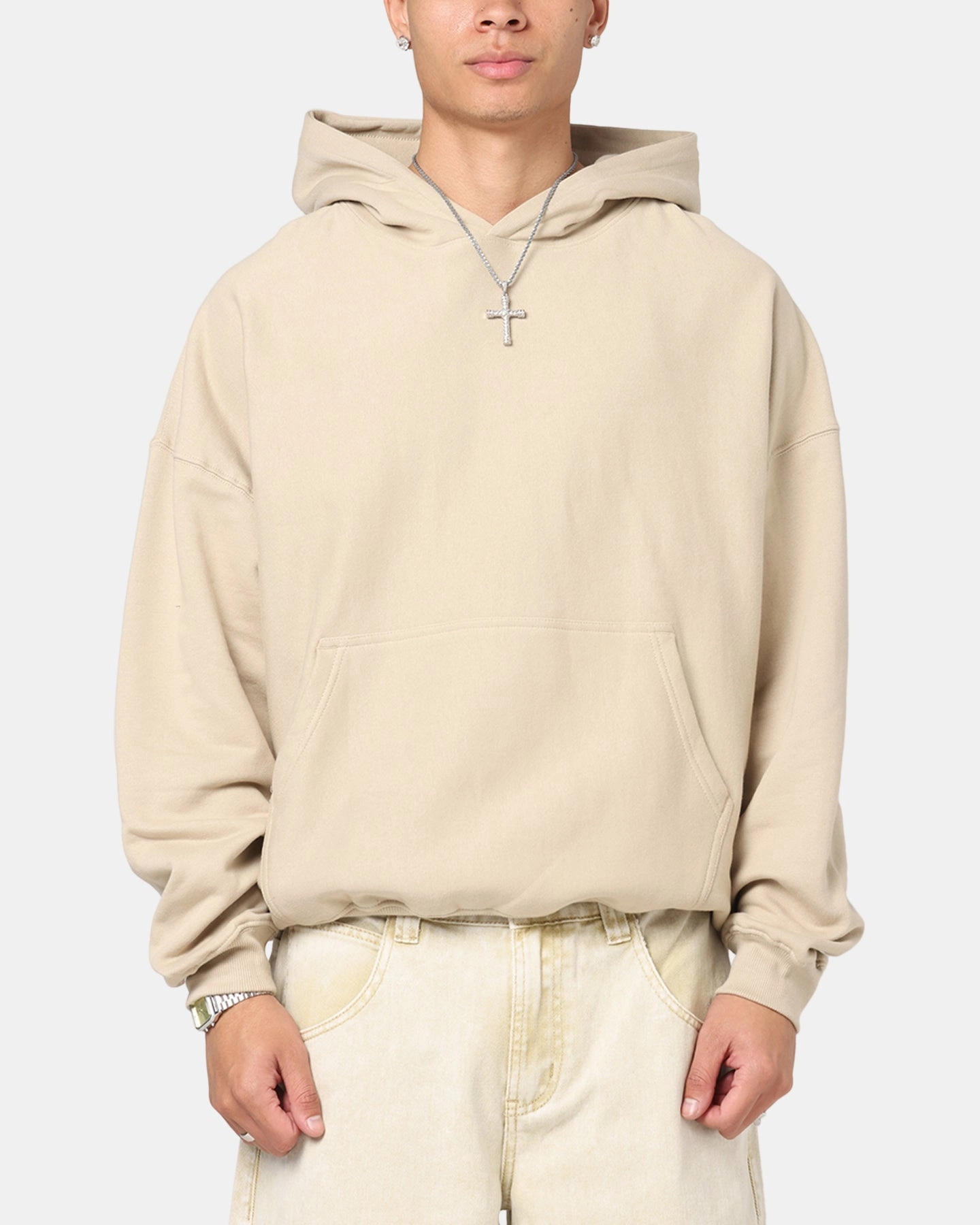 Nutria like Culture Kings Oversized Hoodie Stone